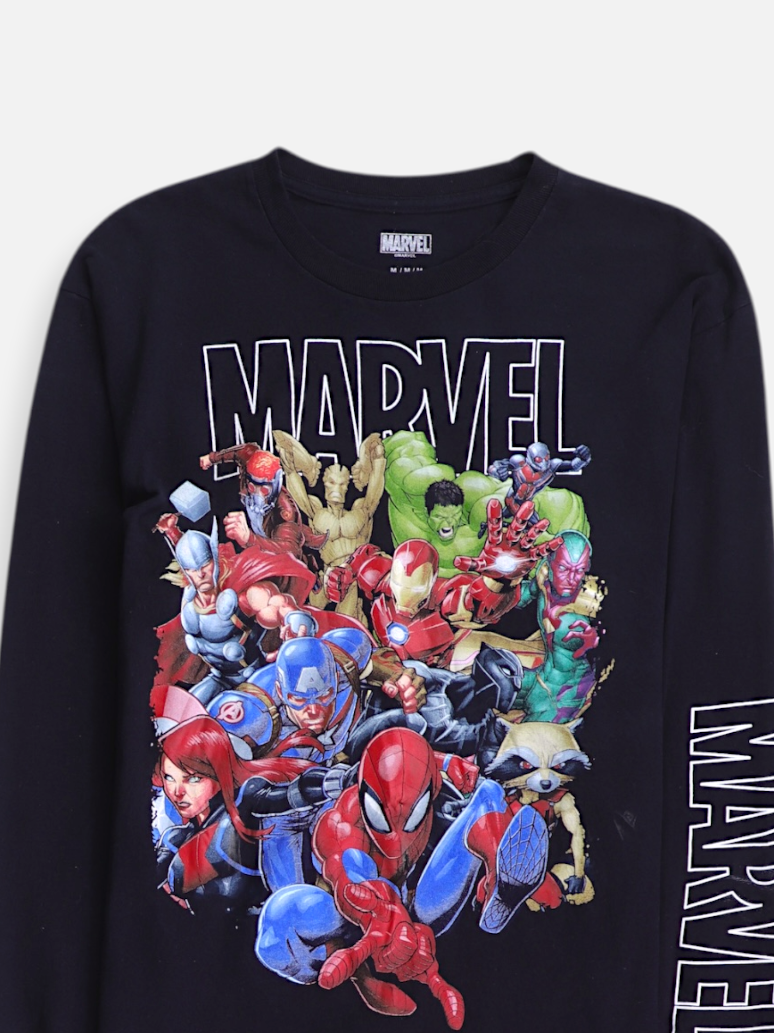 Marvel Camiseta Grafica - Hombre - Medium