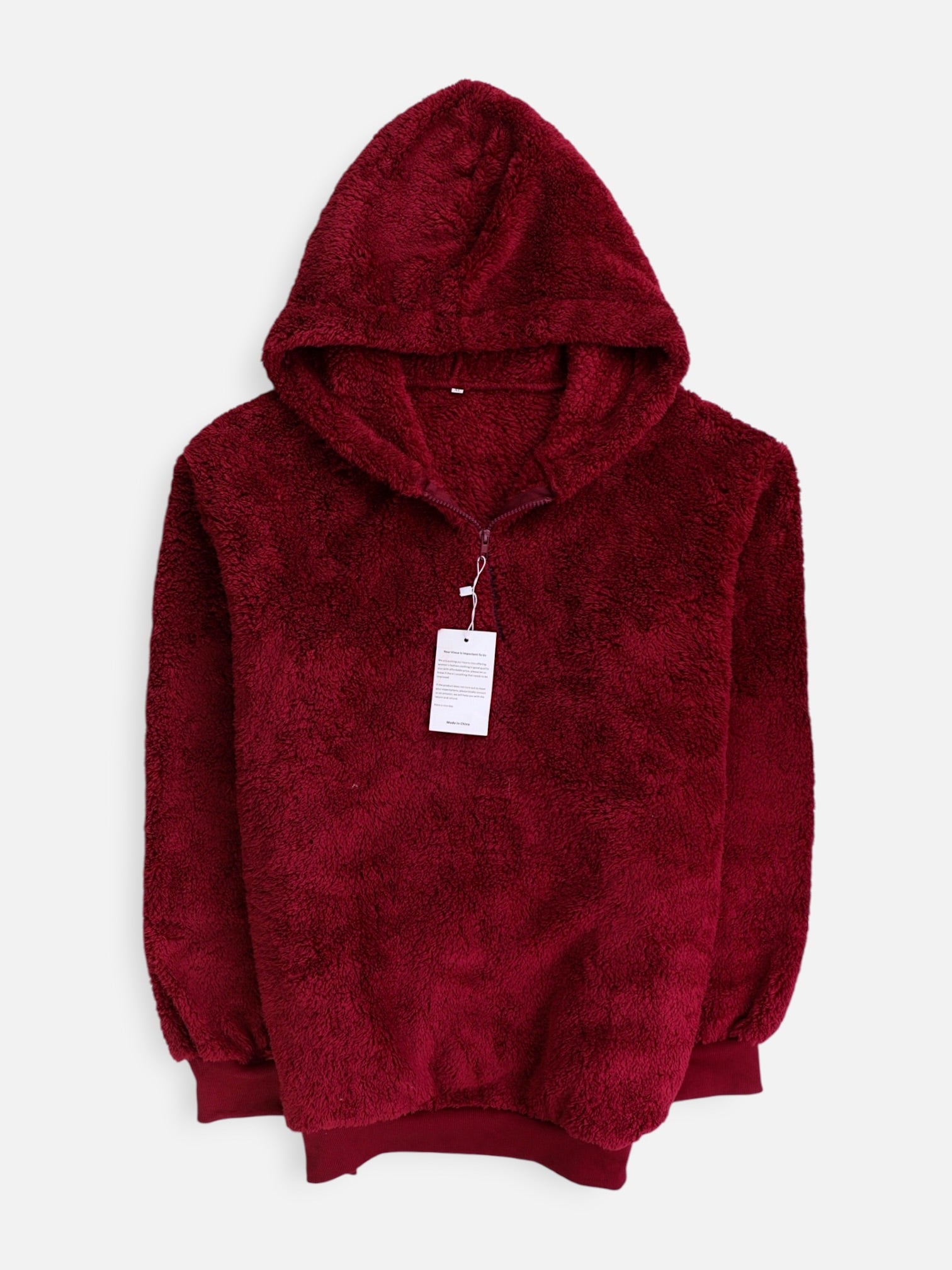 Sudadera Hoodie Teddy - Mujer - XL