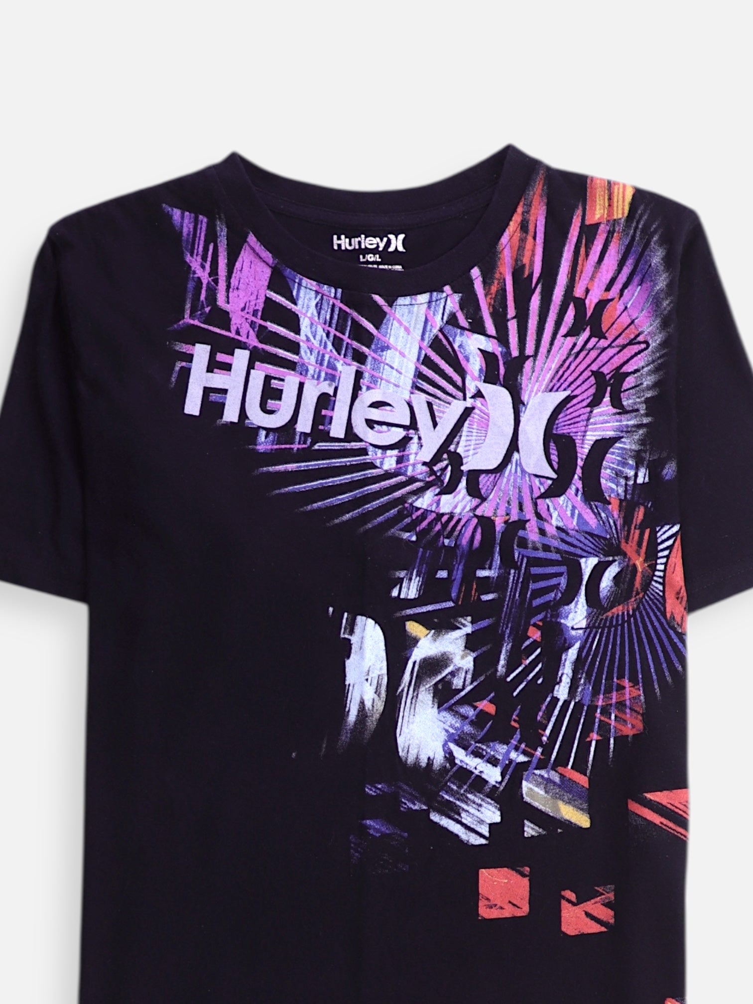 Hurley Camiseta Grafica - Niño - Large - 13-14Y (Años)