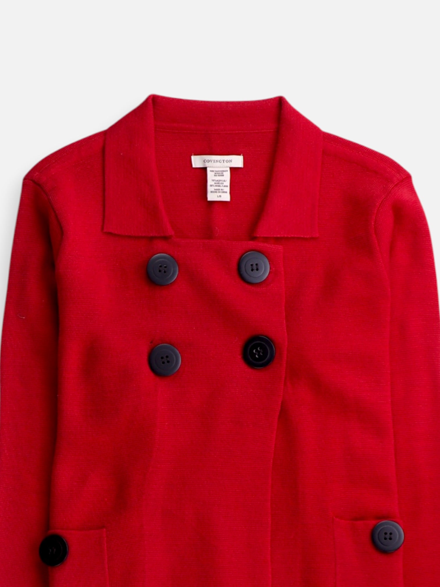 Covington Chaqueta Casual Basic - Mujer - Large