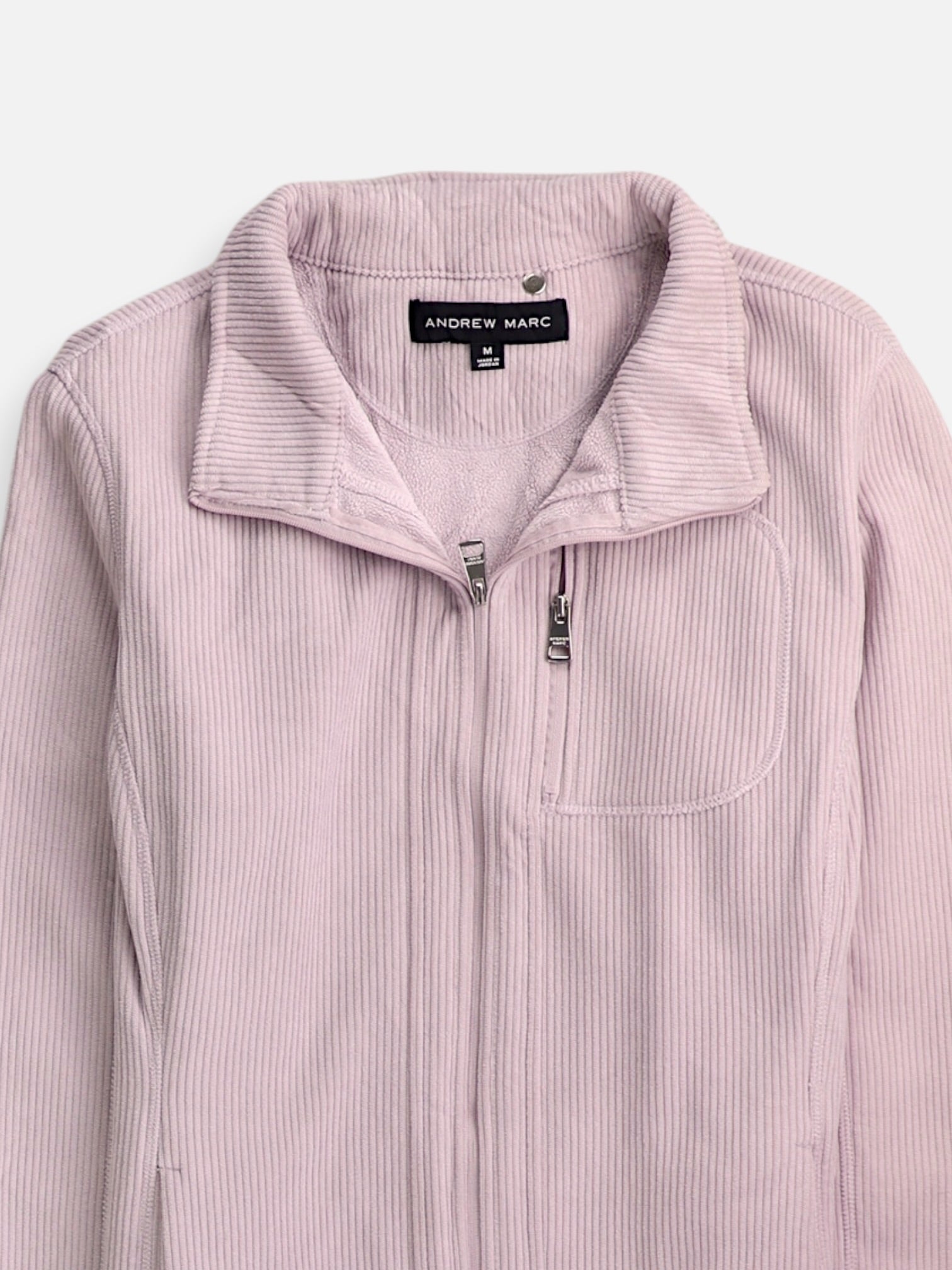 ANDREW MARC Sudadera Fleece Basic - Mujer - Medium