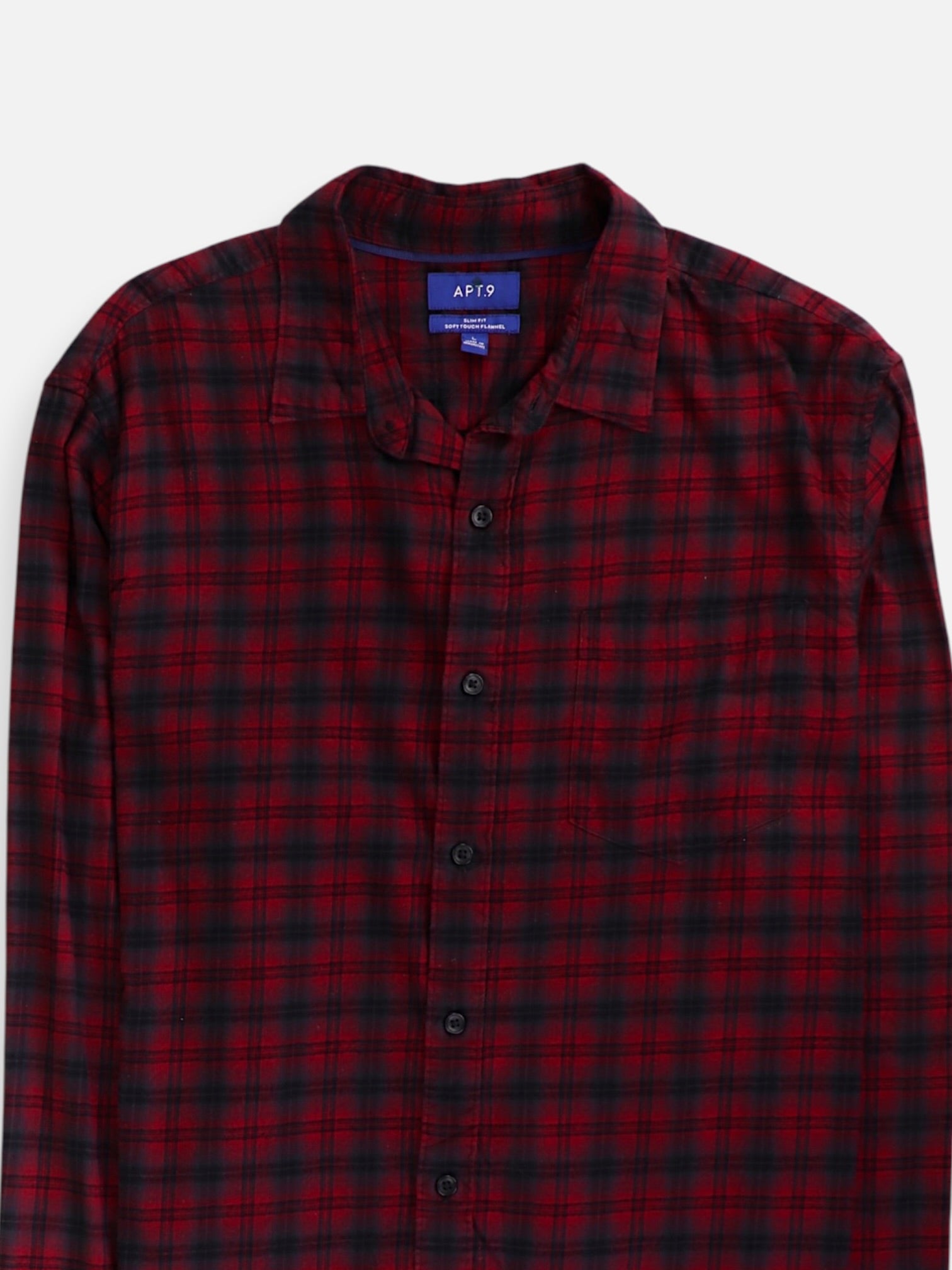 APT.9 Camisa Casual - Hombre - Large