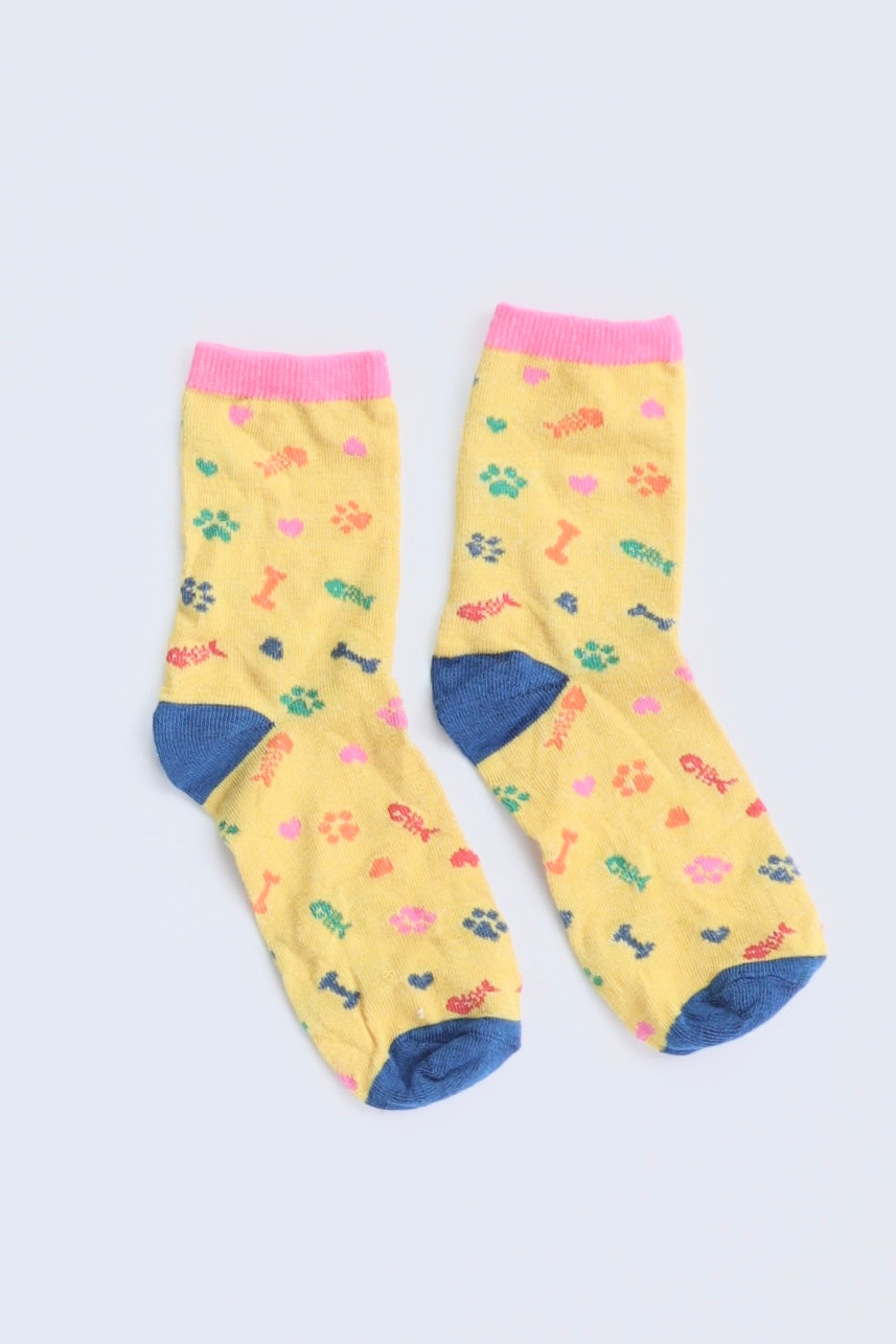 Calcetines 1 Par - Niña - Talla Única (One Size)