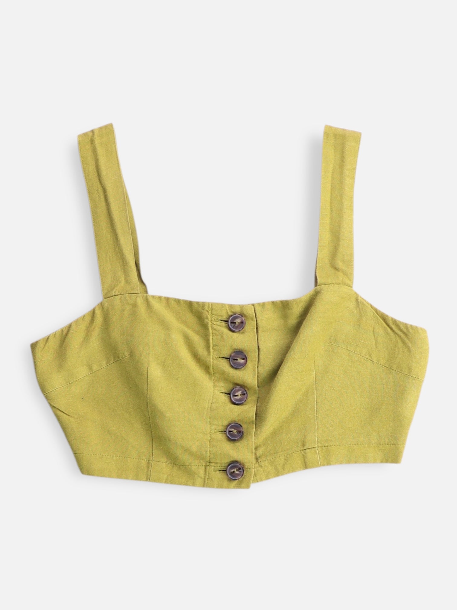 Forever 21 Blusa Crop Top - Mujer - XS