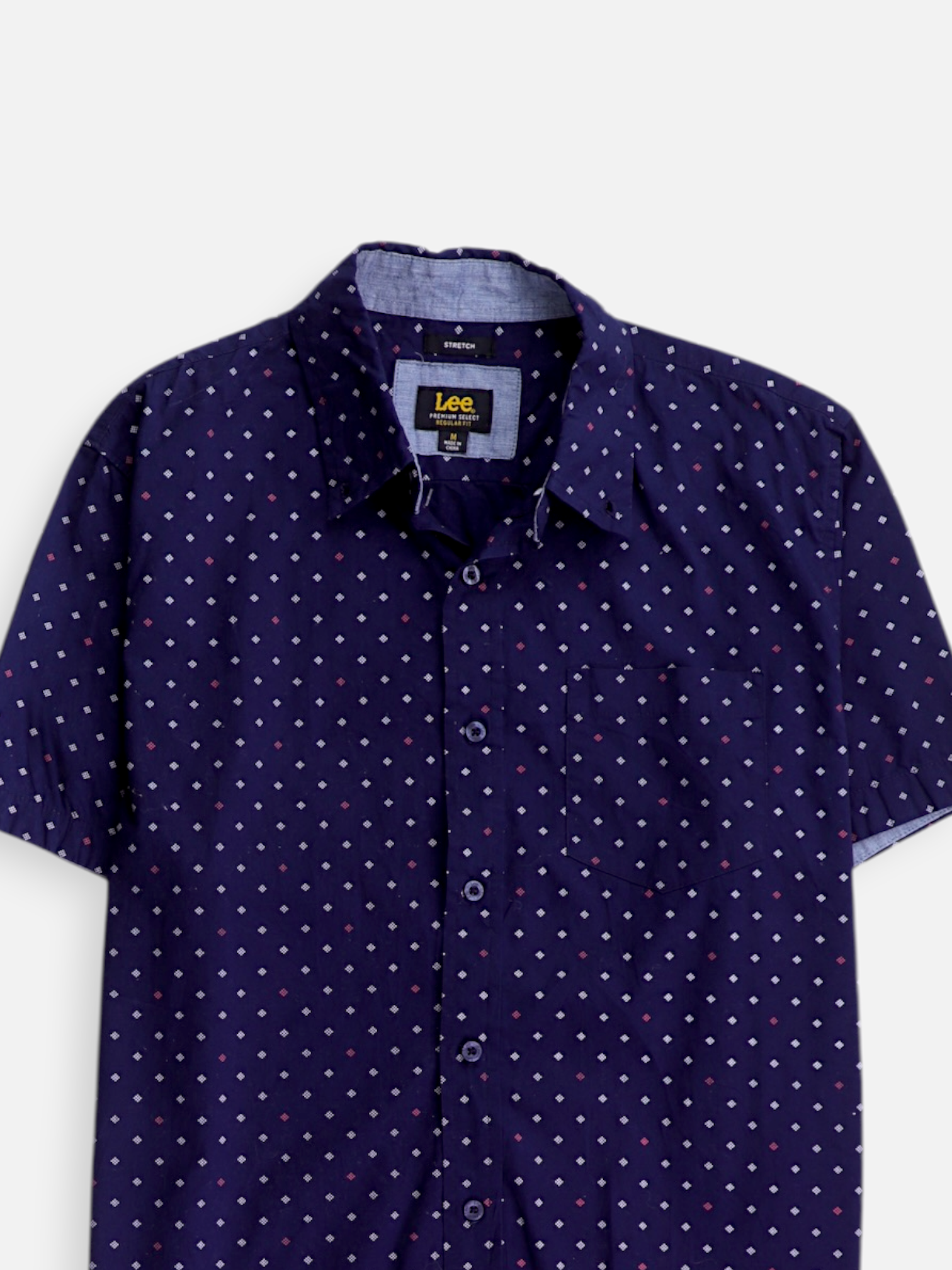 LEE Camisa Casual - Hombre - Medium