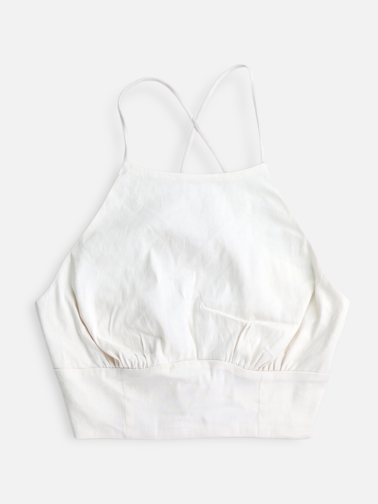 ZARA Blusa Crop Top - Mujer - XS