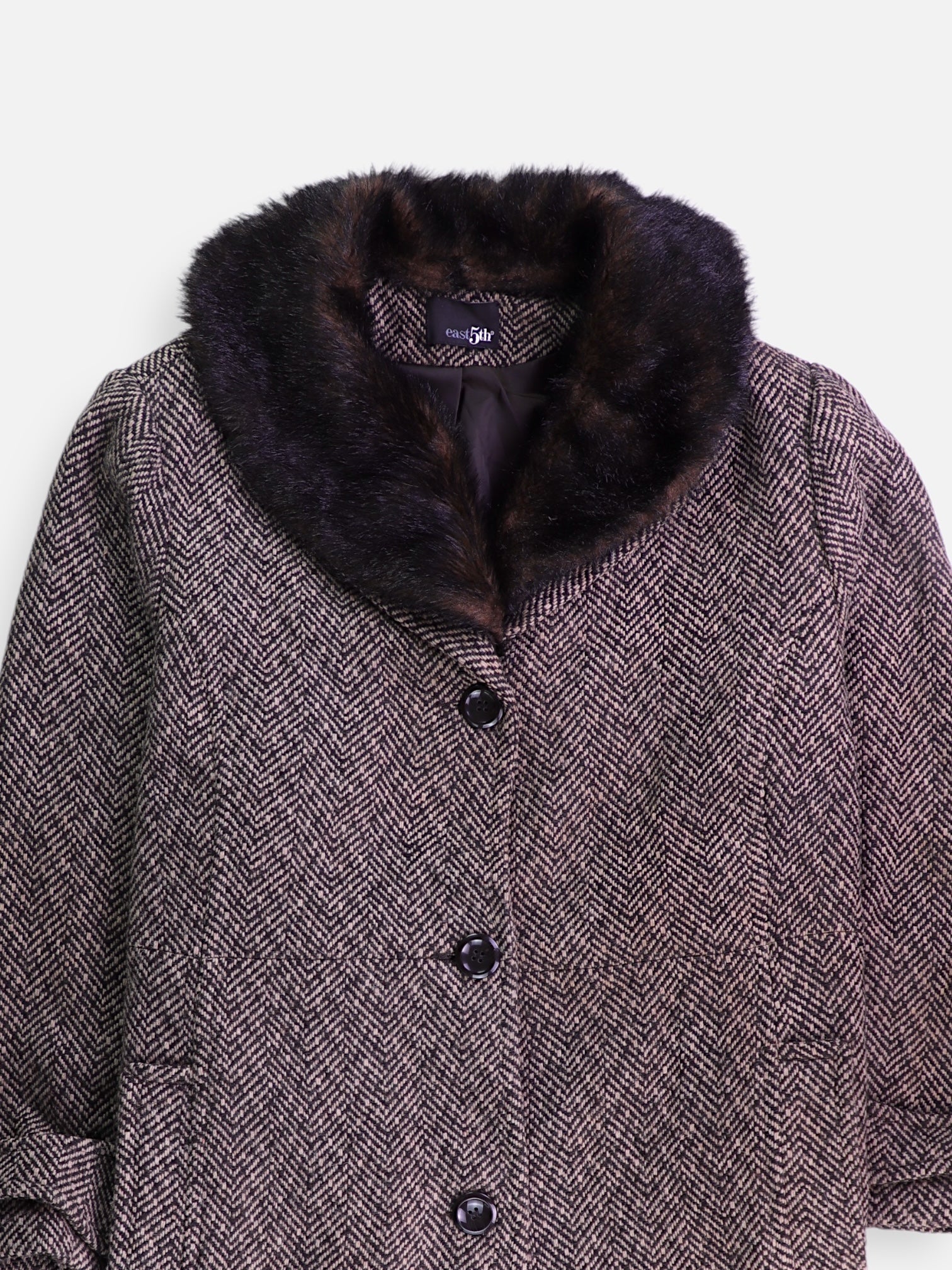 Abrigo Frock Coat Casual - Mujer - 2XL