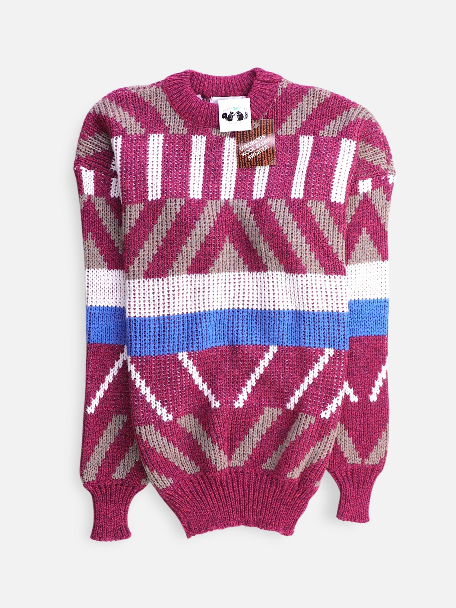Sueter Knit Color Block - Hombre - XL