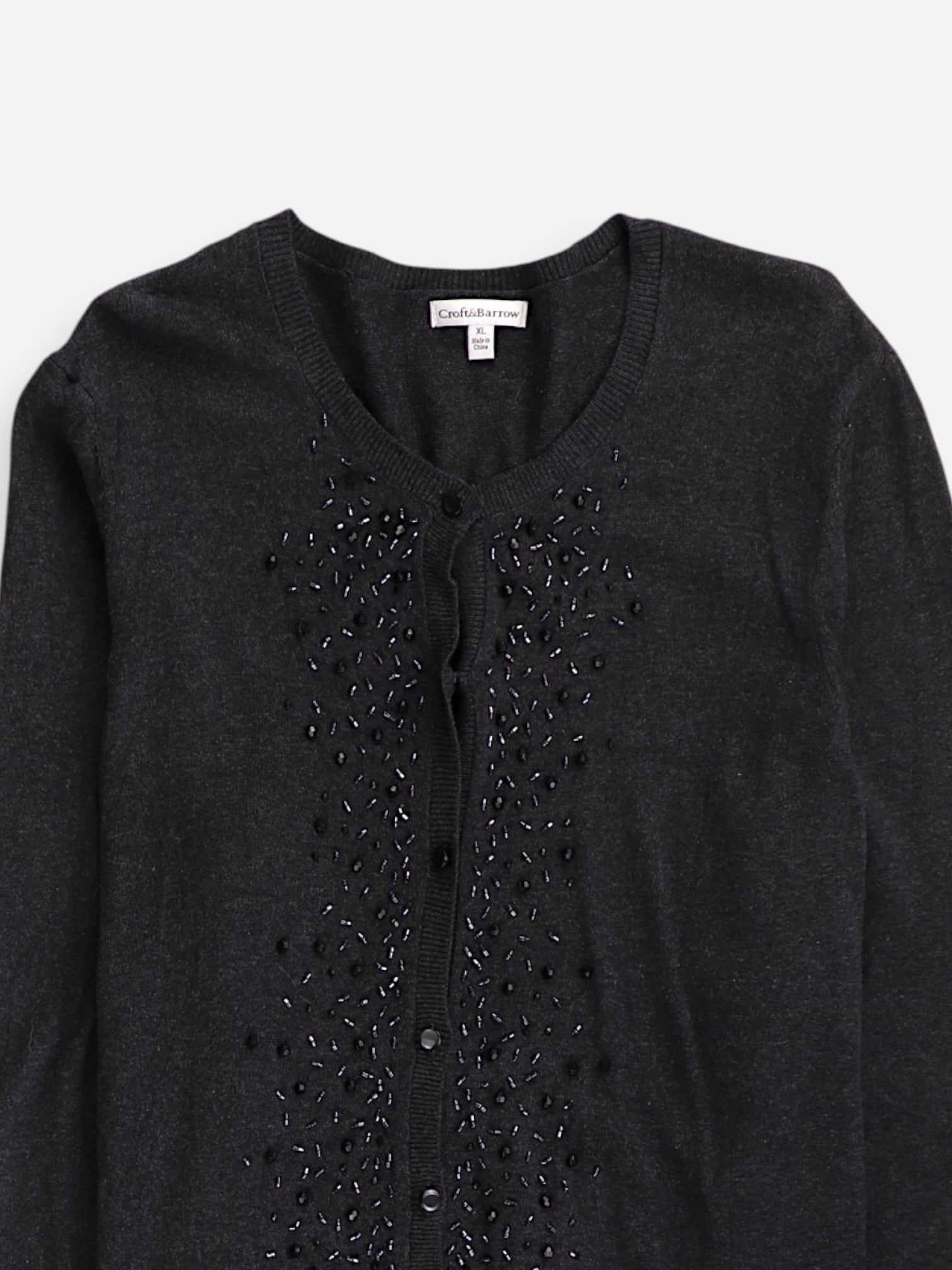 Croft & Barrow Sueter Knit Casual - Mujer - XL