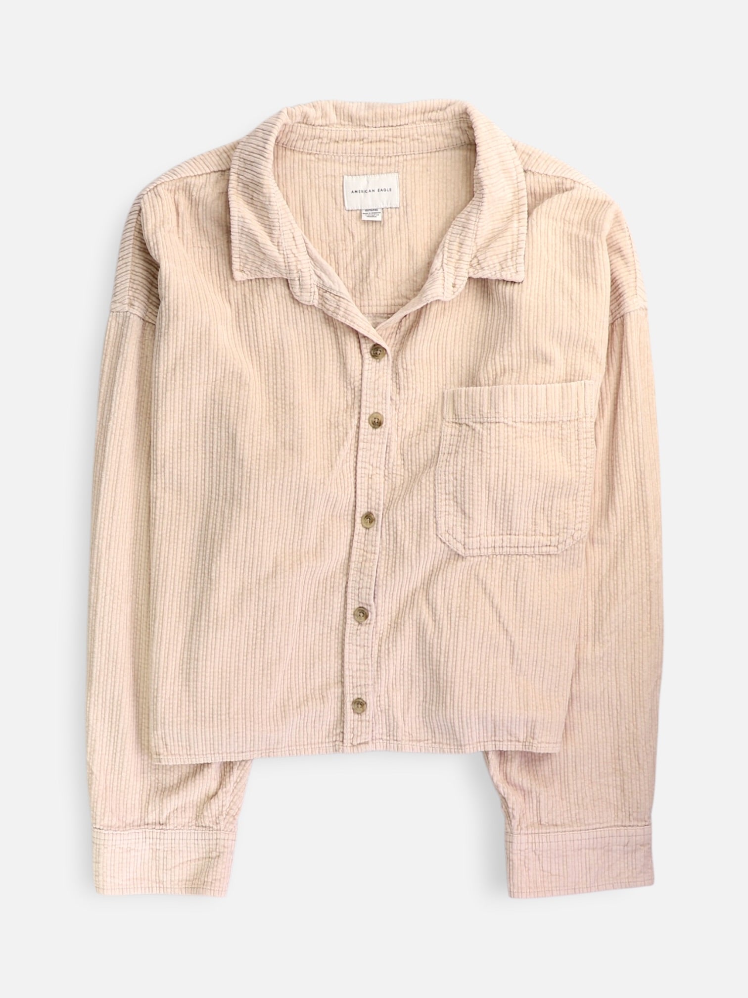 American Eagle Chaqueta Sobrecamisa Corduroy - Mujer - XL