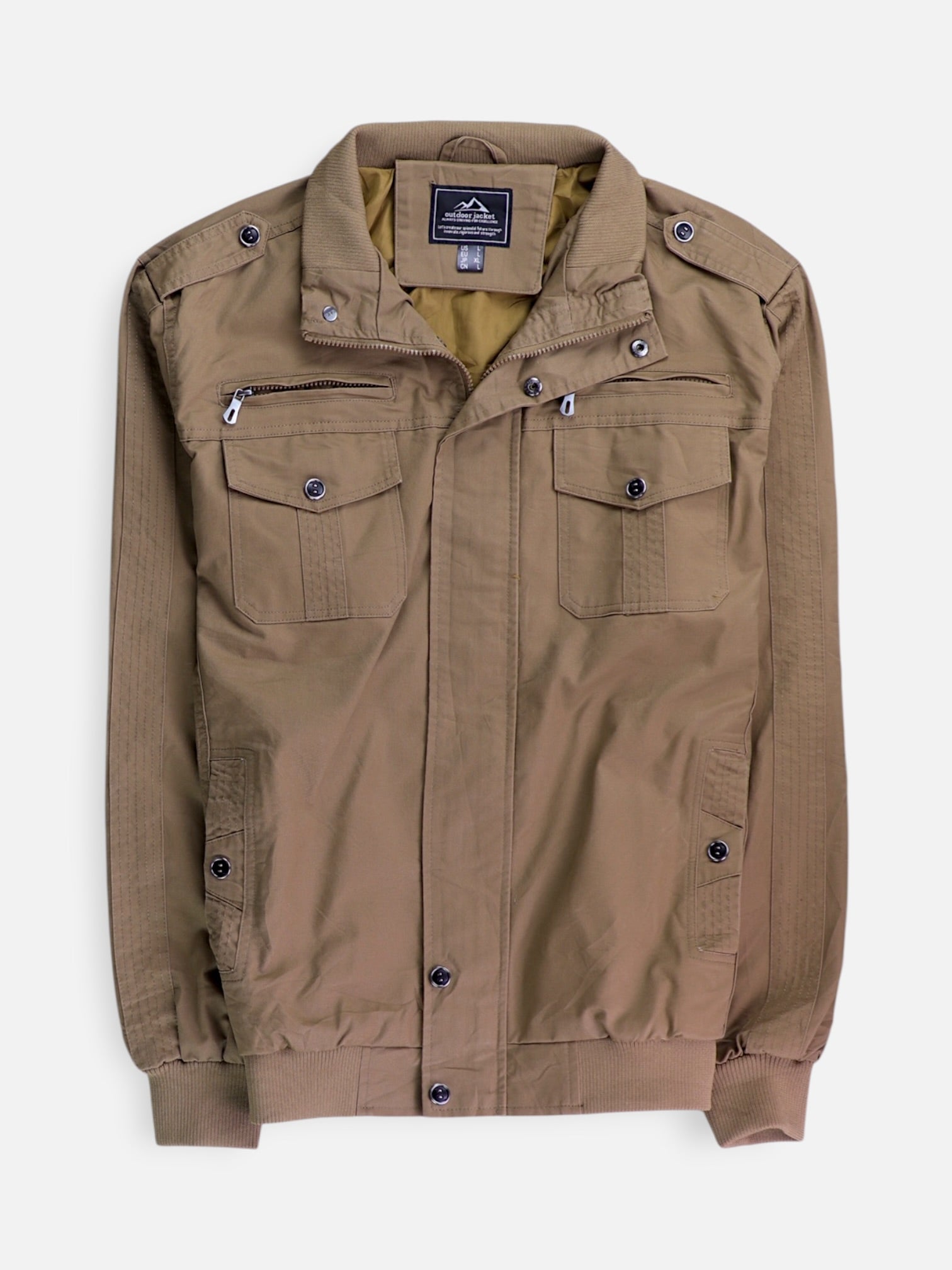 Chaqueta Casual Fleece - Hombre - Large