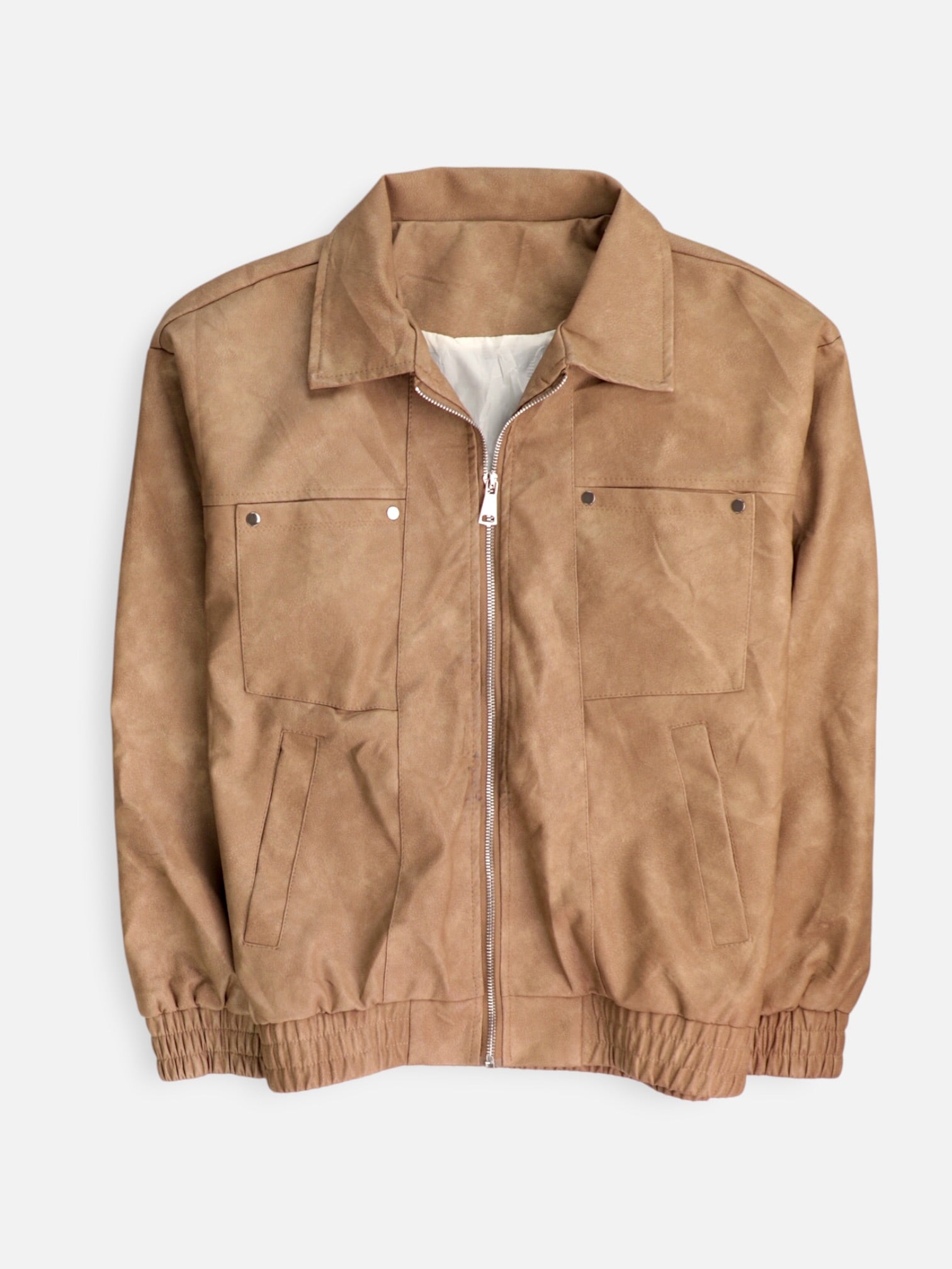 Chaqueta Casual Cuero - Hombre - N/A