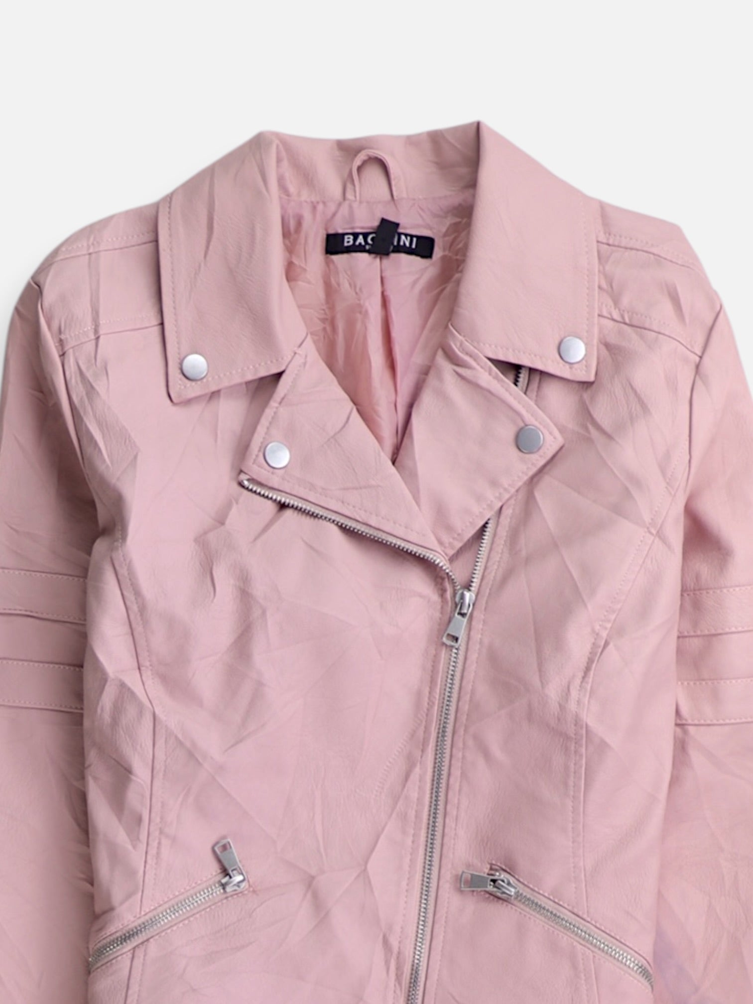 Baccini Chaqueta Casual Cuero - Mujer - Medium