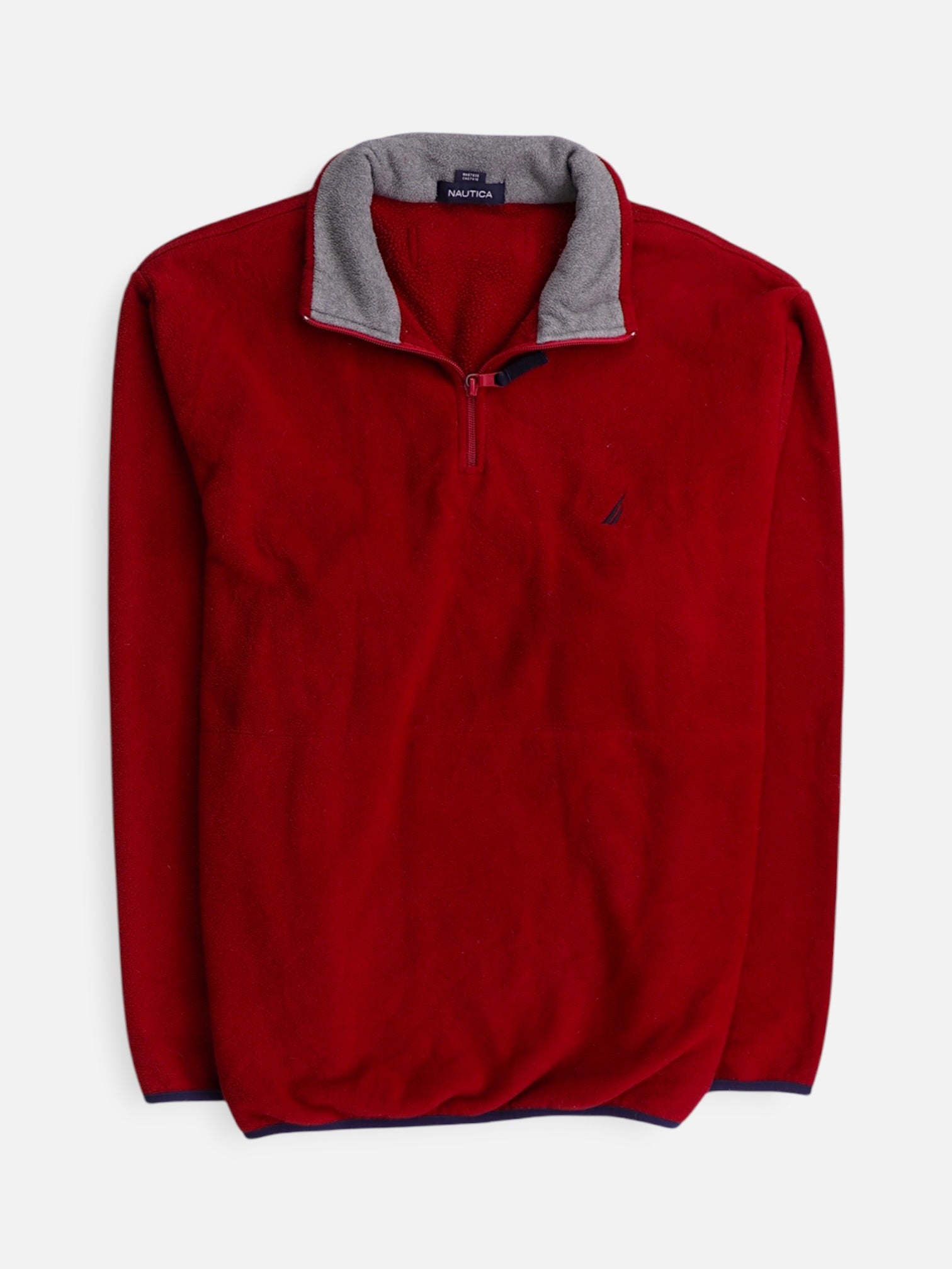 Nautica Sueter Fleece Casual - Hombre - Large