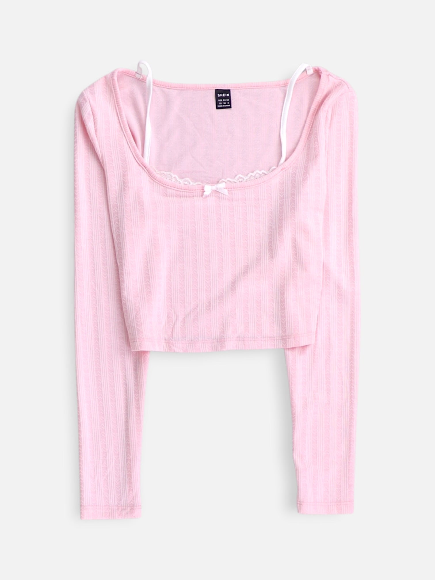 SHEIN Blusa Crop Top - Mujer - XS