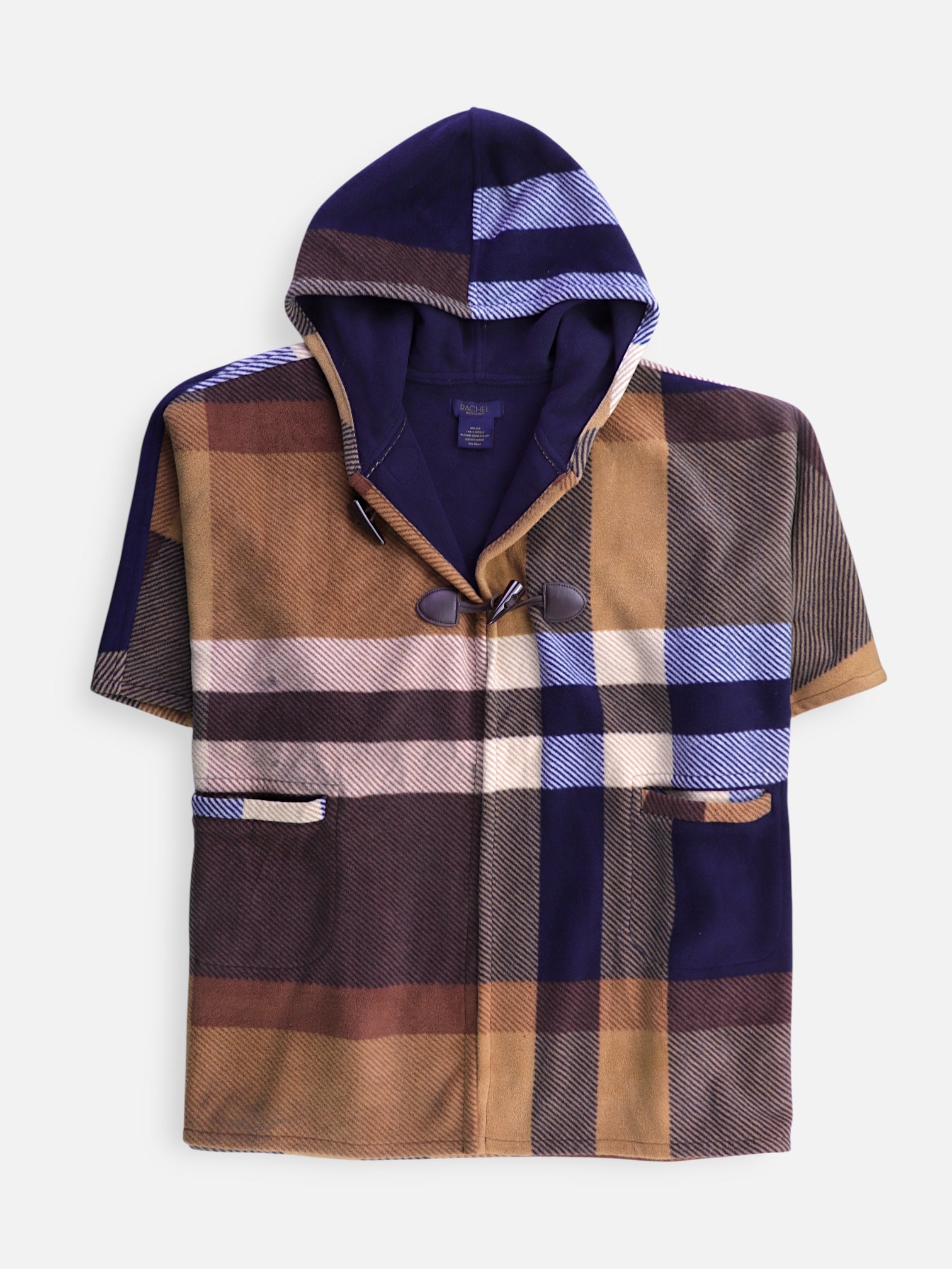 Poncho Color Block - Mujer - Talla Única (One Size)