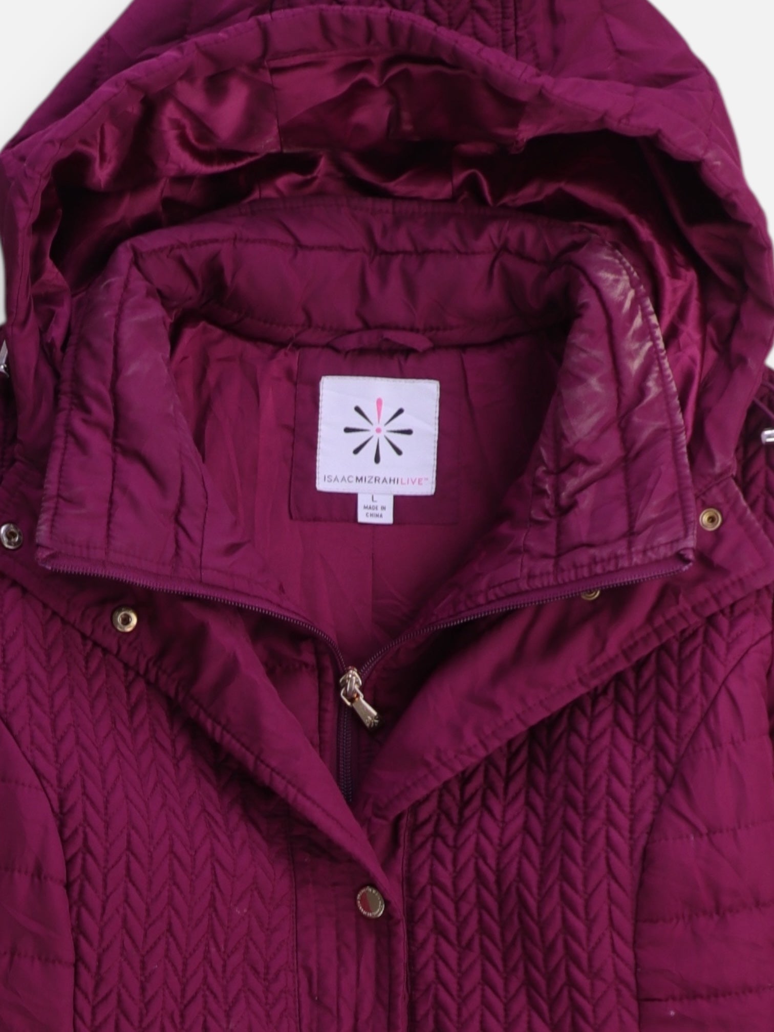 Chaqueta Impermeable Puffer - Mujer - Large