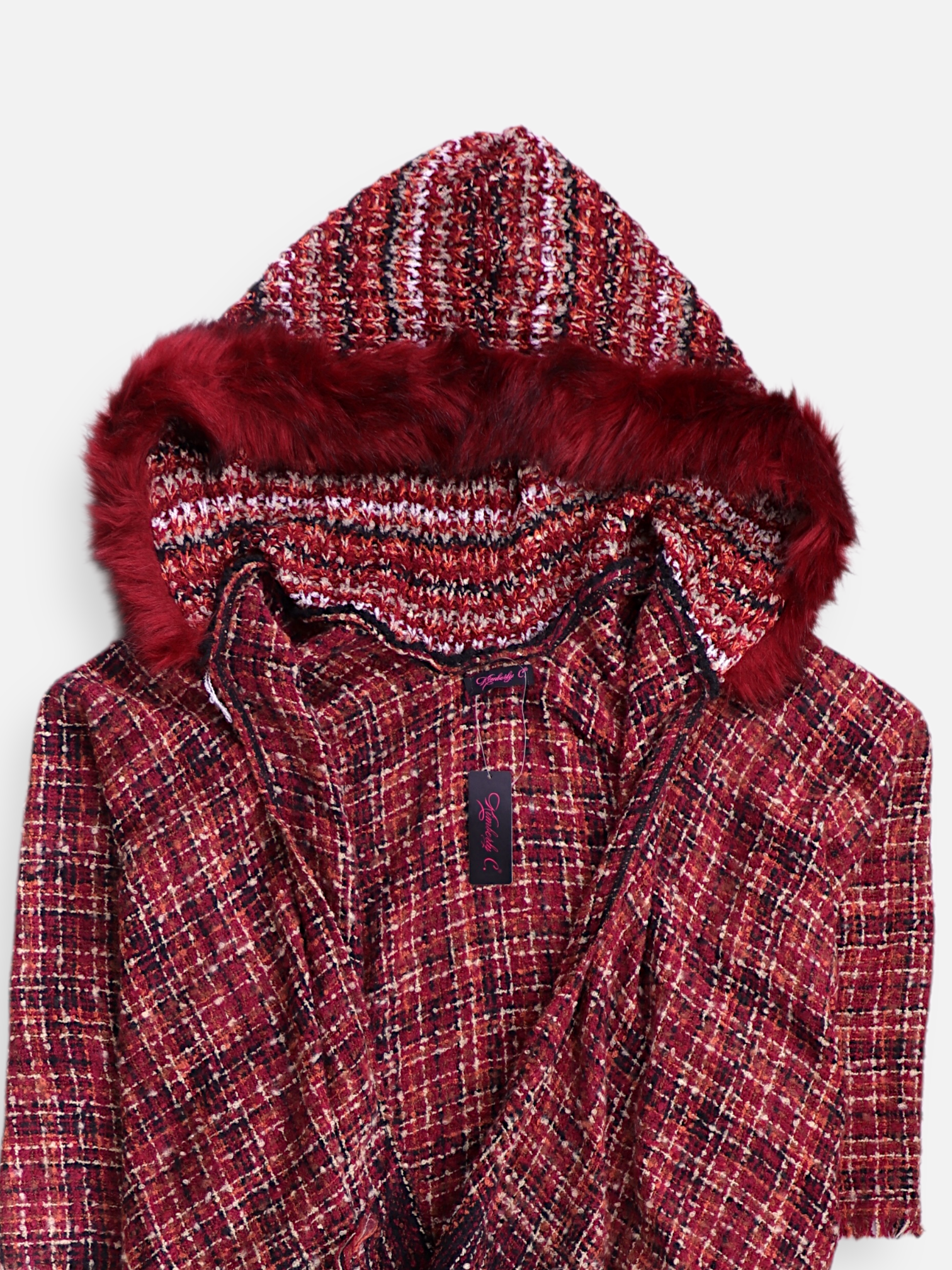 Poncho Knit - Mujer - Talla Única (One Size)