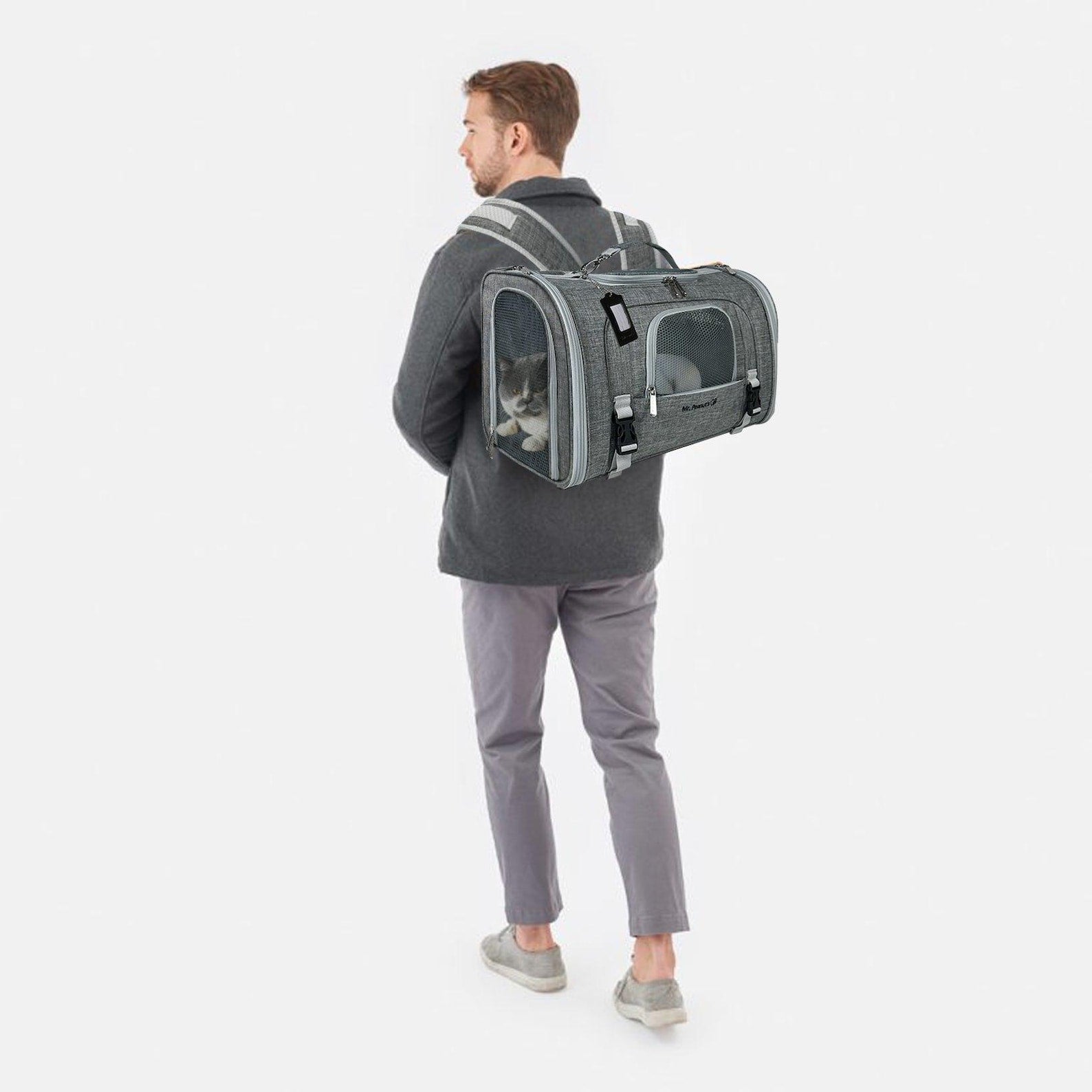 Mochila Transportadora Gato - Talla Única (One Size)