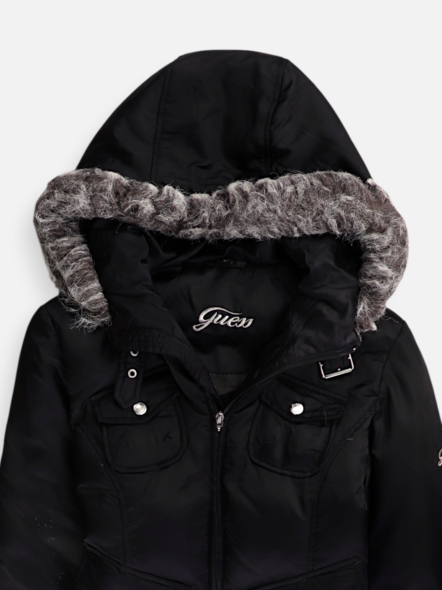 Guess Chaqueta Puffer Impermeable - Mujer - Medium