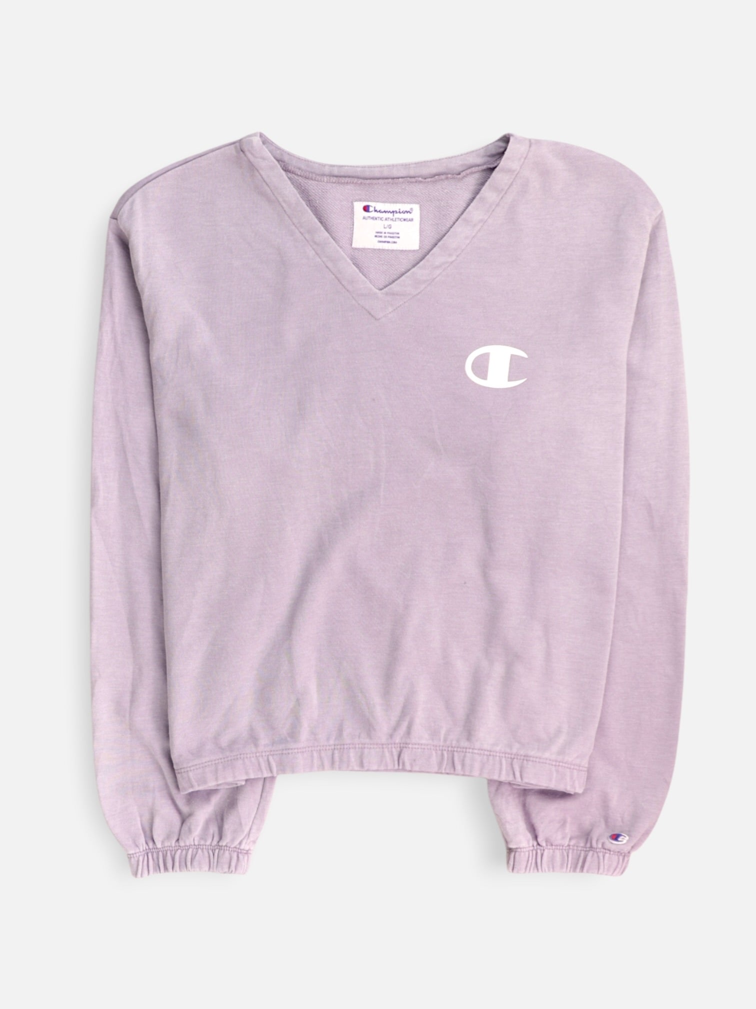 Champion Sudadera Sweatshirt Basic - Mujer - Large