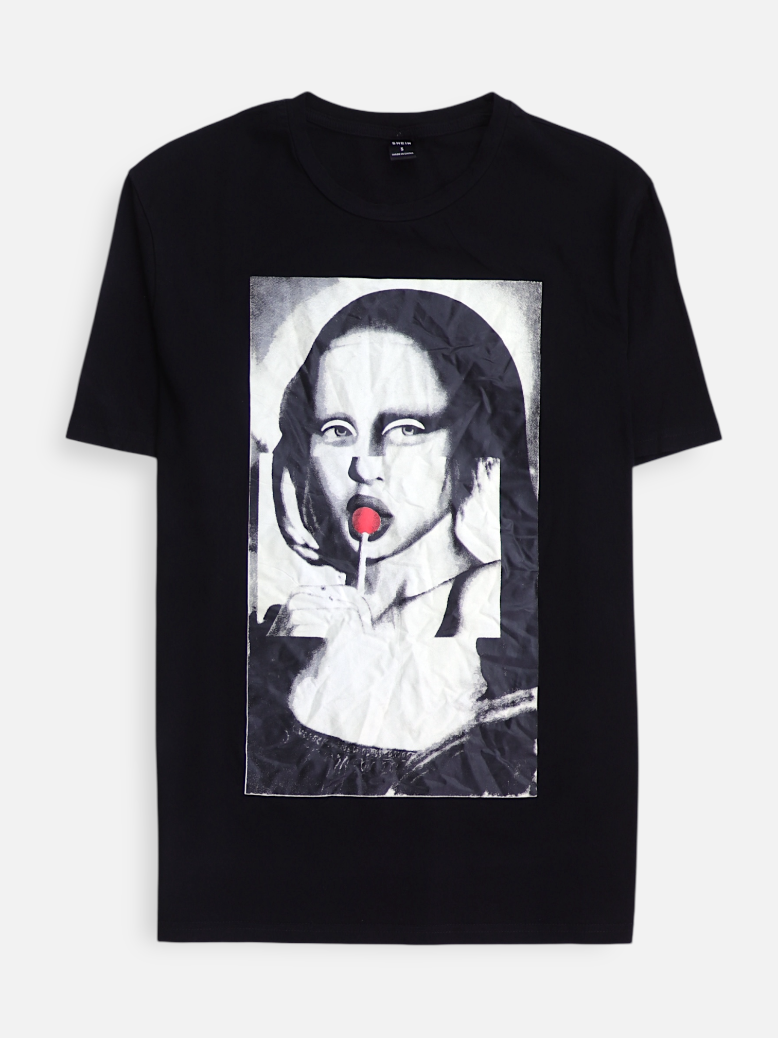 SHEIN Camiseta Grafica - Hombre - Small