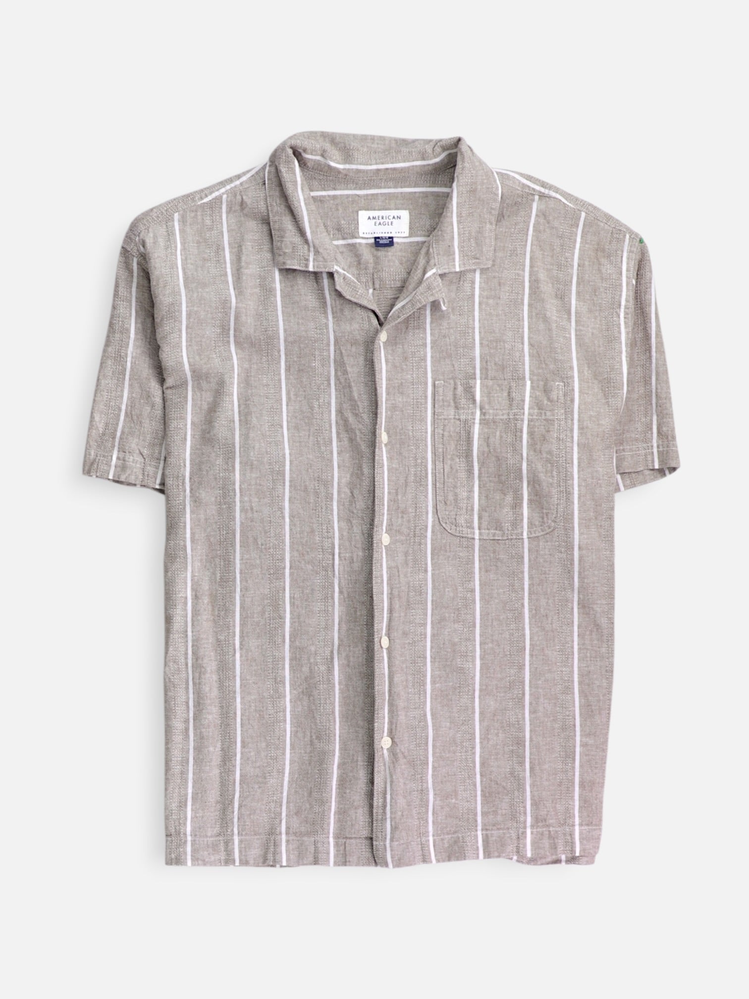 American Eagle Camisa Verano - Hombre - Large