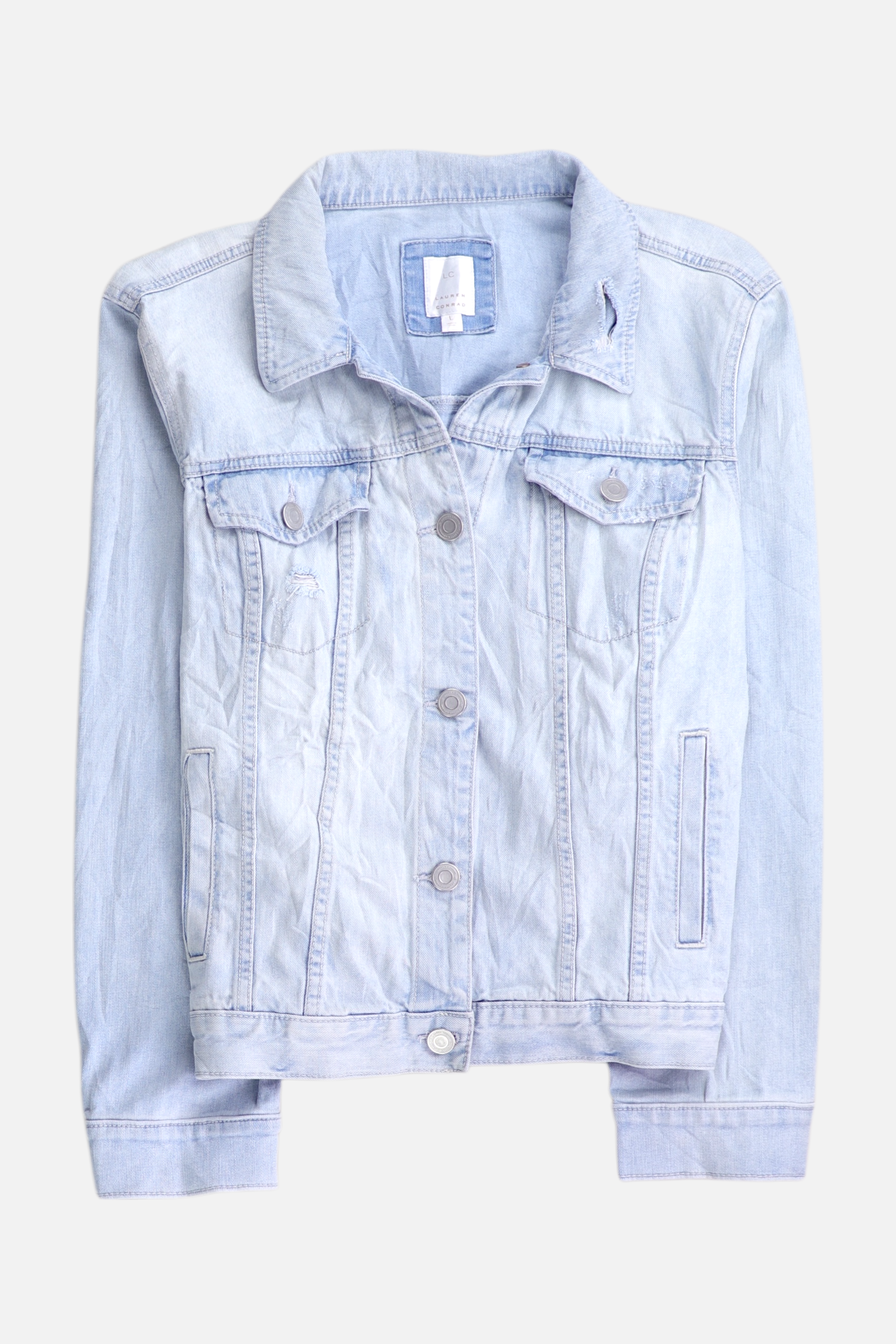 Chaqueta Denim Basic - Mujer - Large