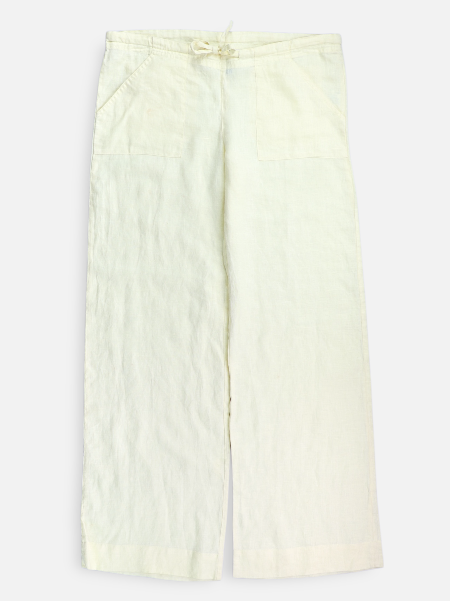 H&M Pantalon Regular Fit Lino - Mujer - 6