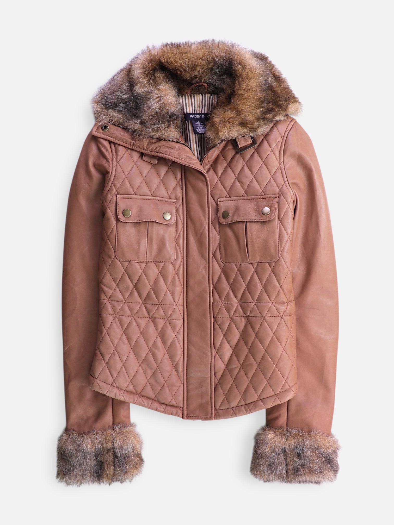 Chaqueta Casual Cuero - Mujer - Small