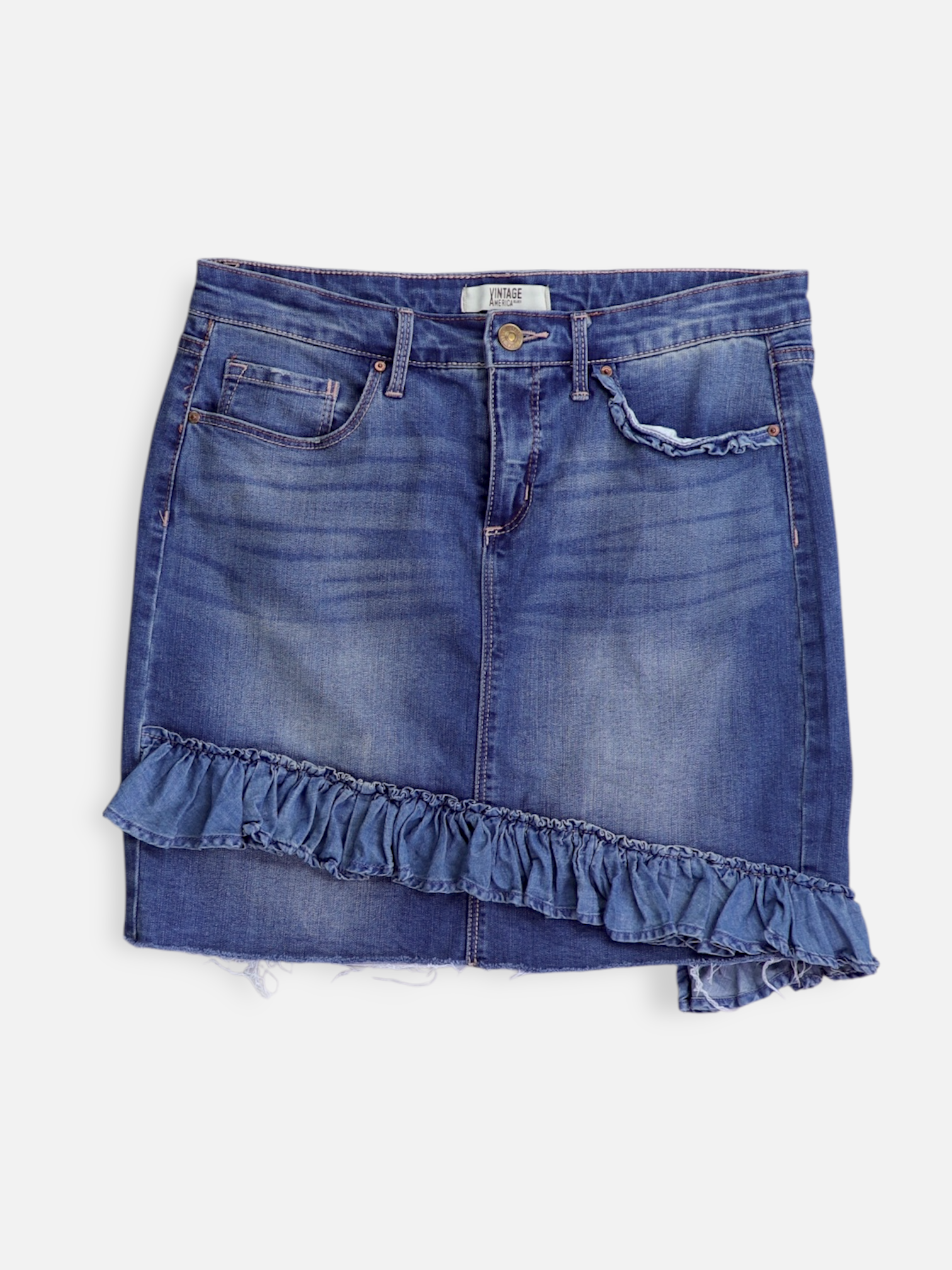 Falda Denim - Mujer - 28'