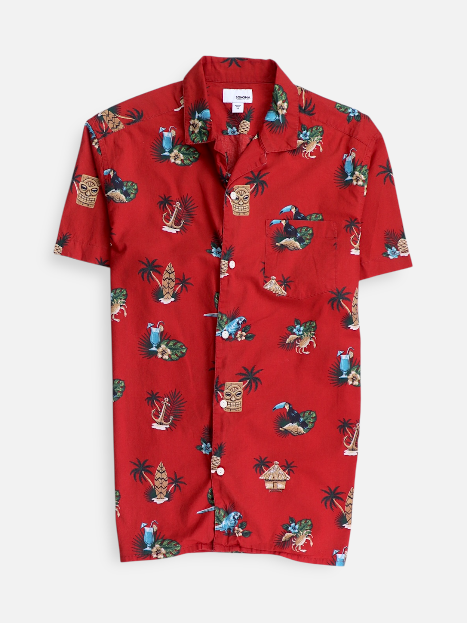 SONOMA Camisa Verano - Hombre - Medium