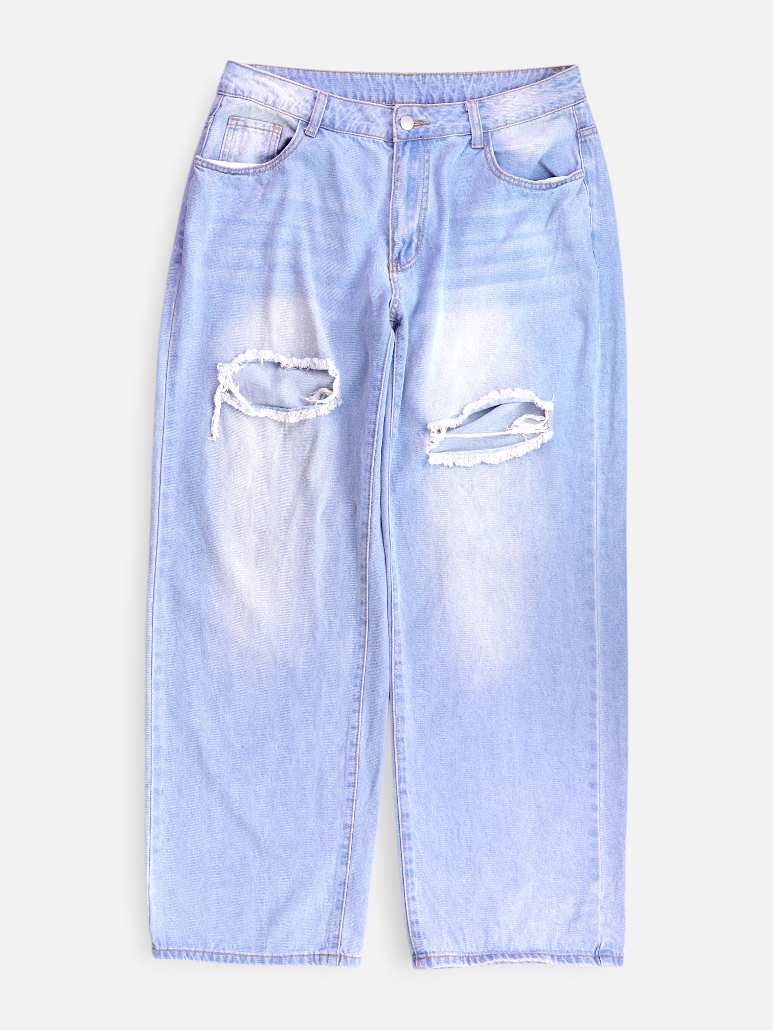 SHEIN Jean Regular Fit Denim - Mujer - XL