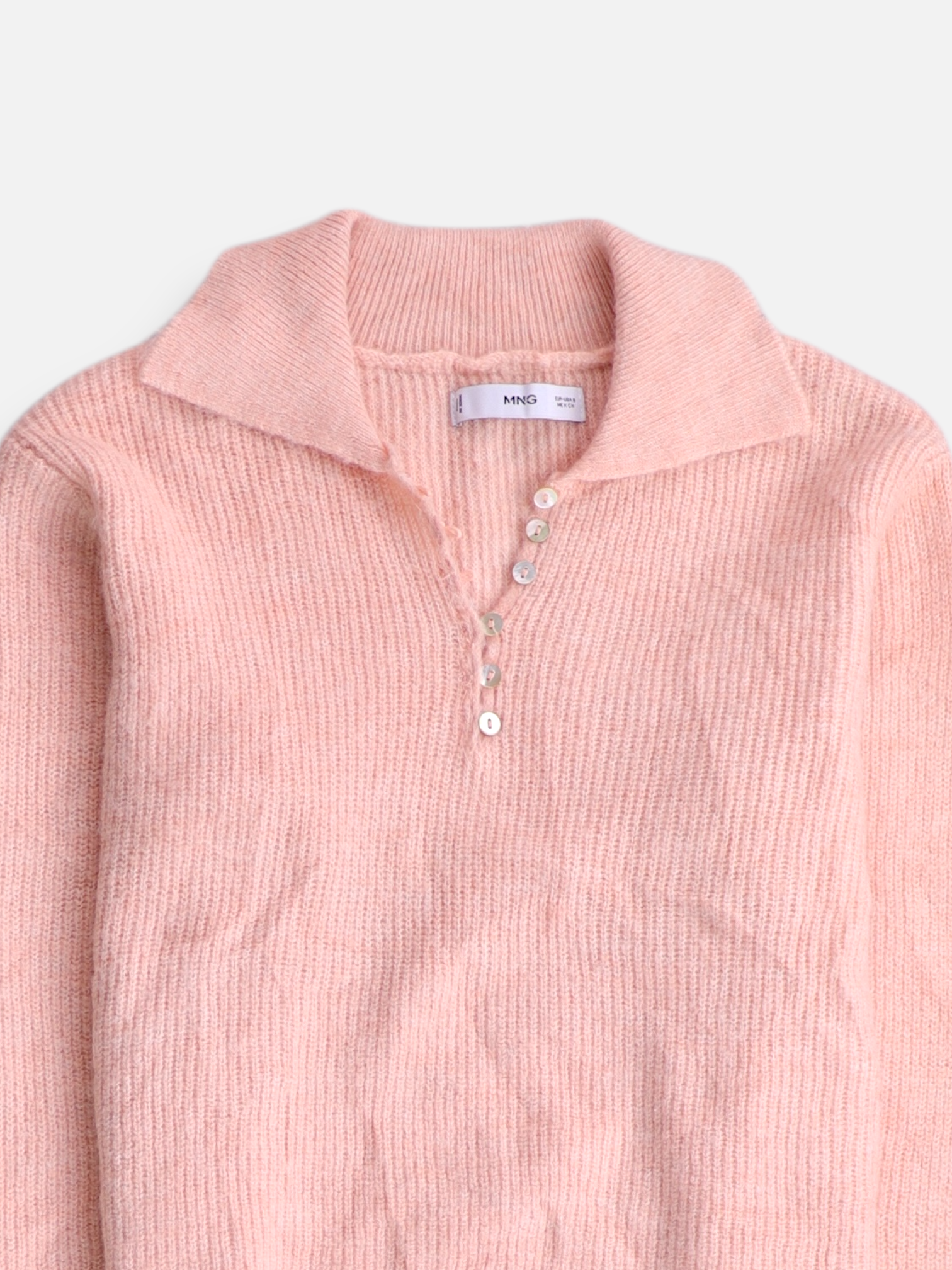 MANGO Sueter Knit Casual - Mujer - Small