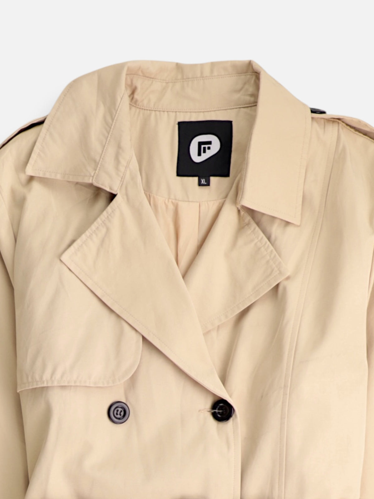 Abrigo Trench Coat Casual - Mujer - XL