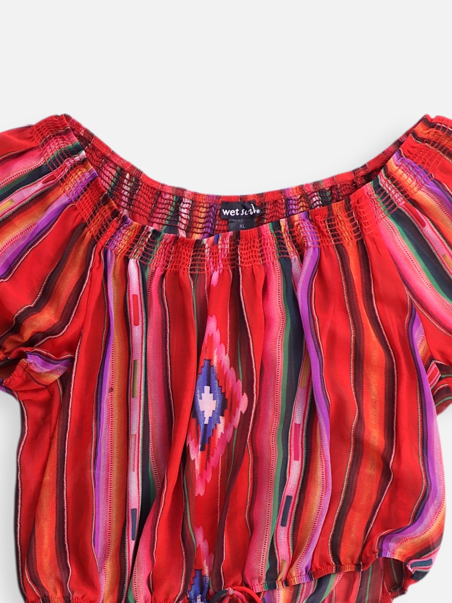 Blusa Color Block - Mujer - XL