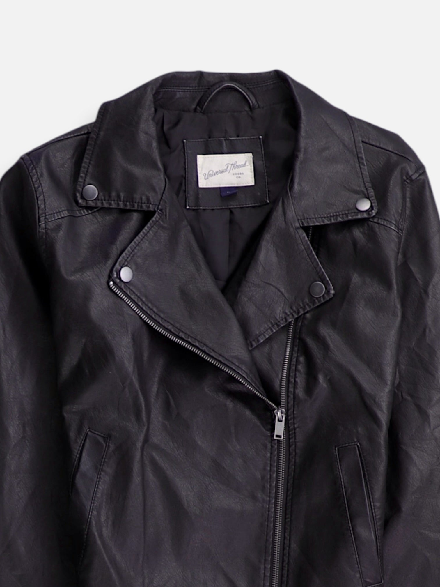 Universal Thread Chaqueta Casual Cuero - Mujer - Medium