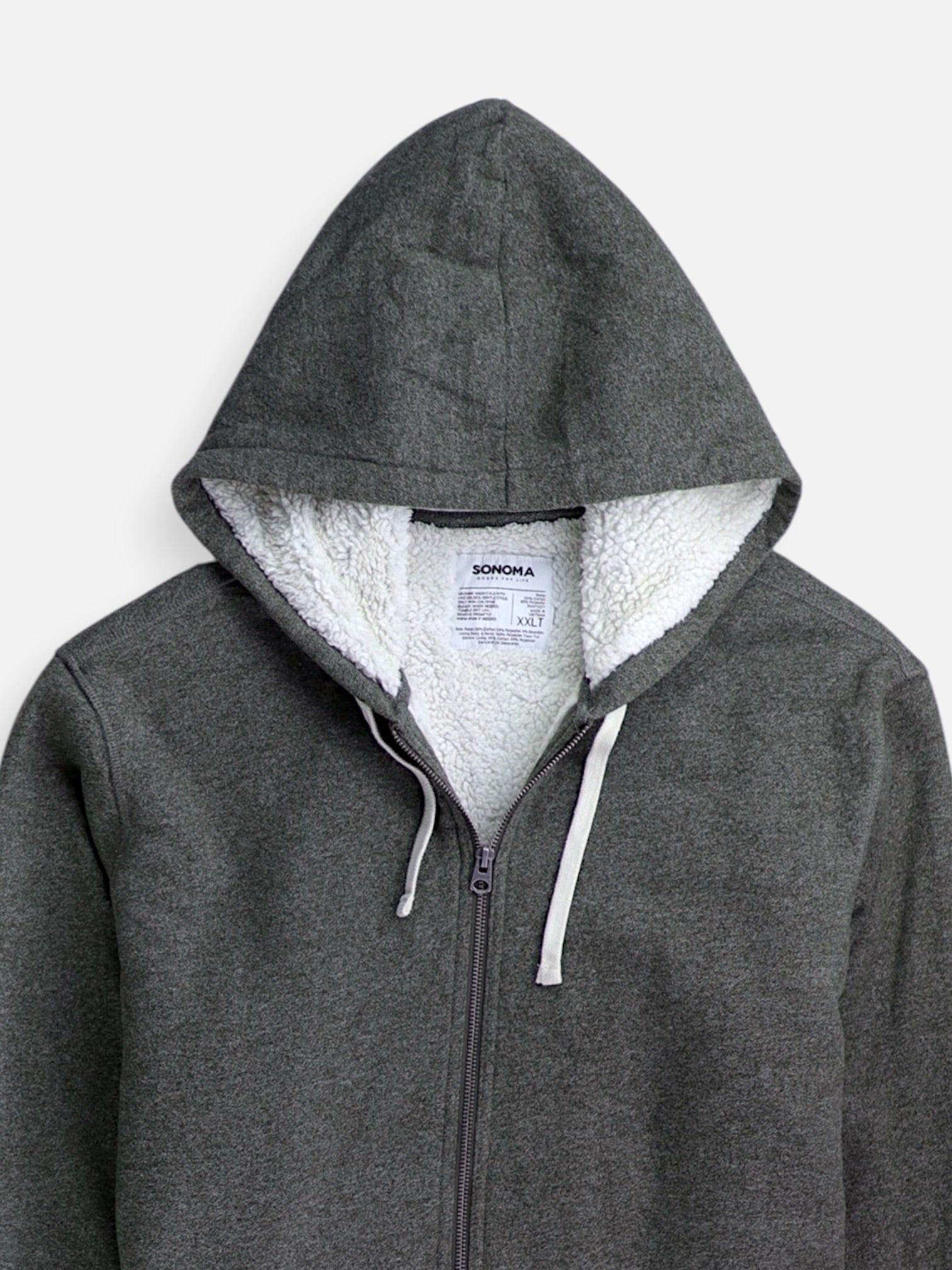SONOMA Sudadera Hoodie Basic - Hombre - 2XL