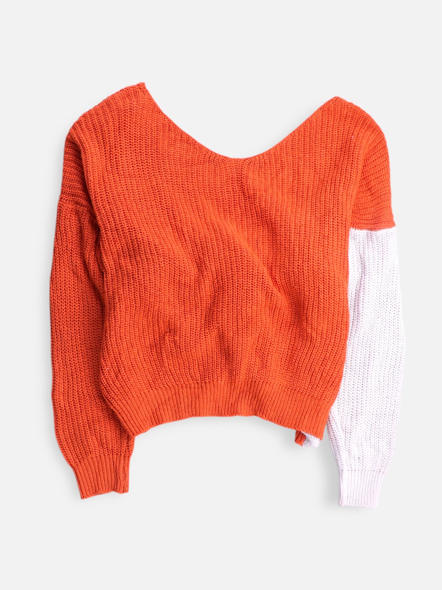 Sueter Knit Color Block - Mujer - M/L