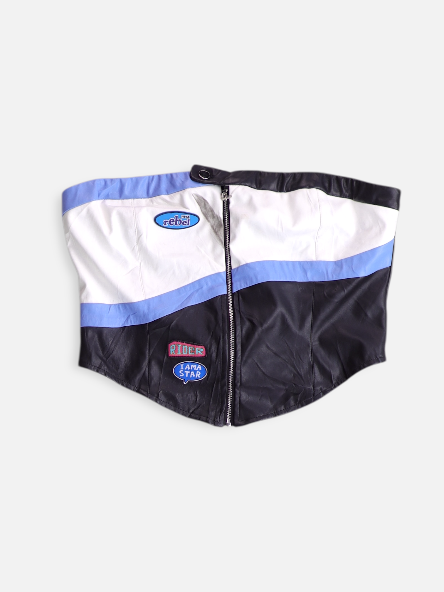 Fashionnova Blusa Cuero - Mujer - XL