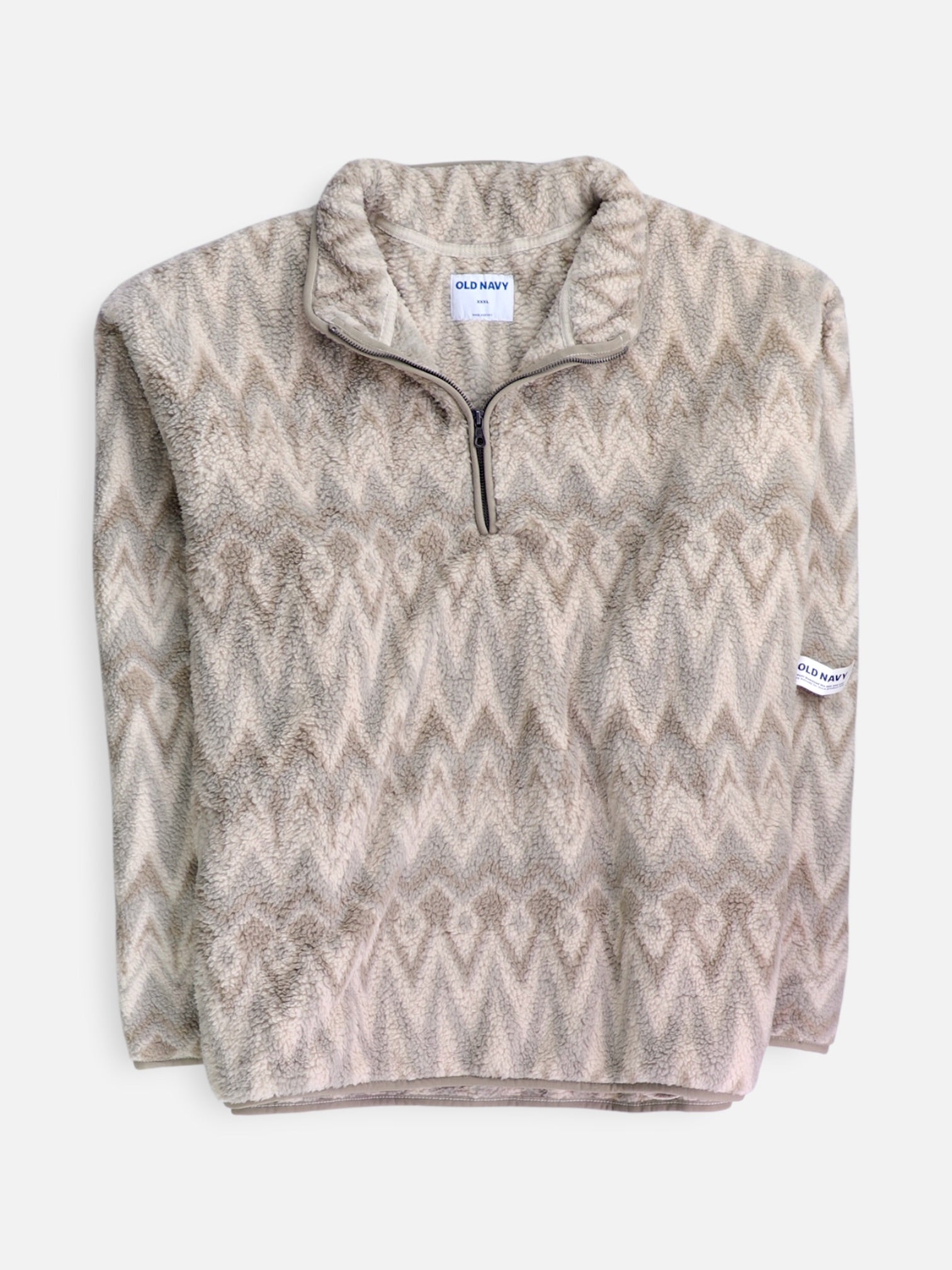 Old Navy Sueter Fleece Casual - Hombre - 3XL