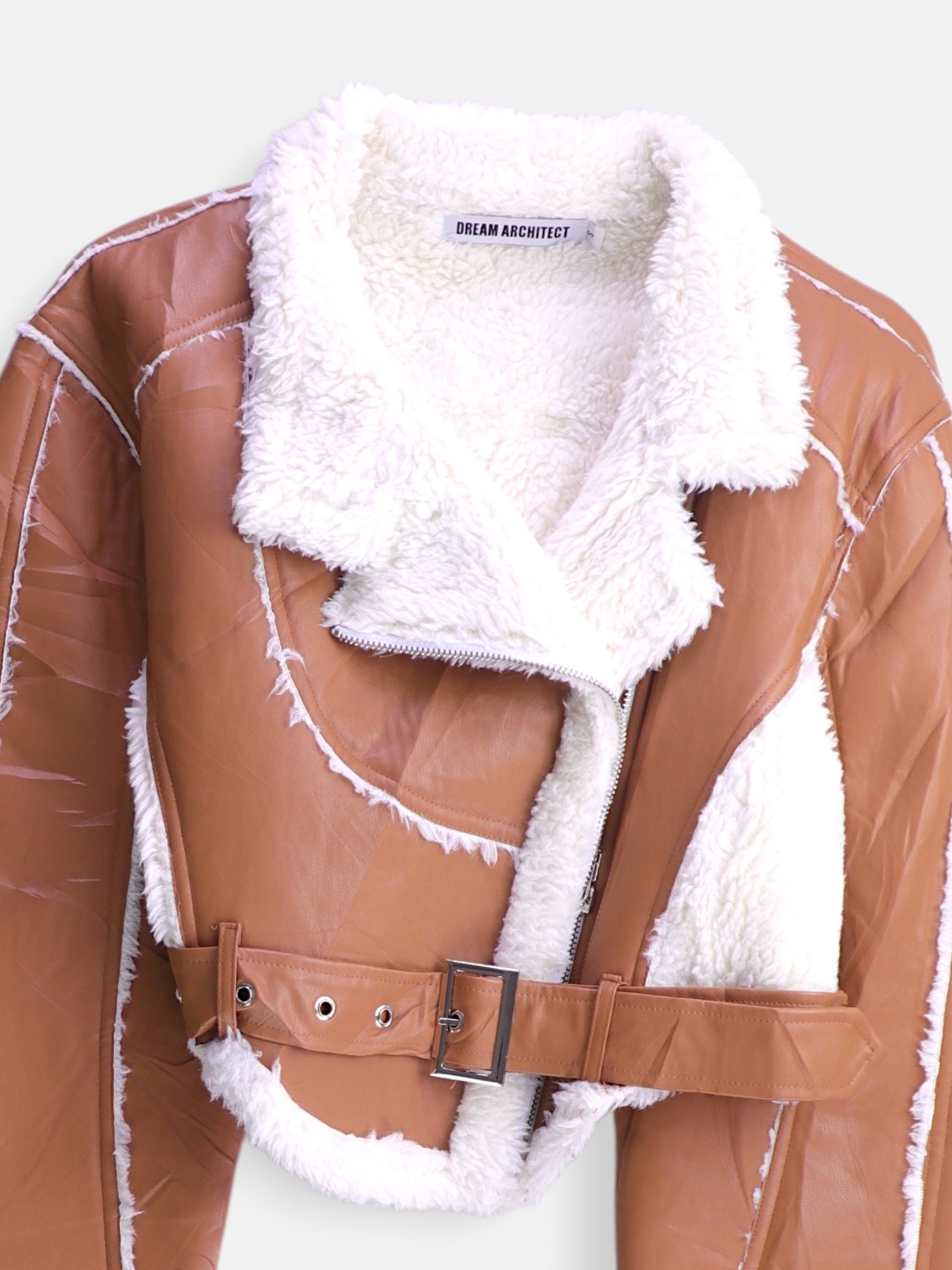 Chaqueta Aviator Cuero - Mujer - Small