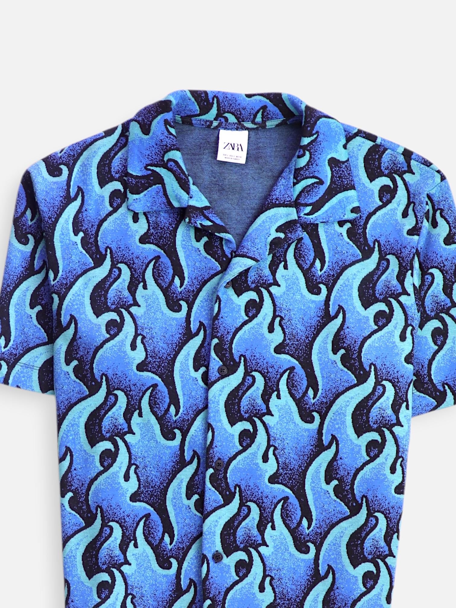 ZARA Camisa Verano - Hombre - Large