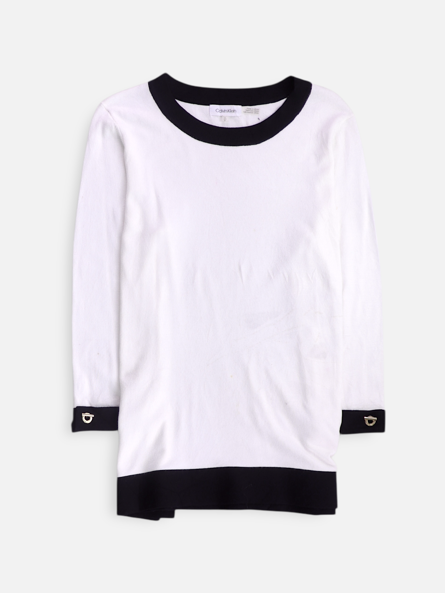 Calvin Klein Sueter Knit Casual - Mujer - Small