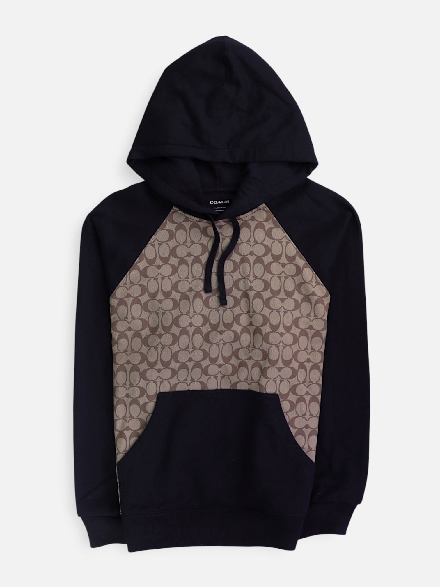 Coach Sudadera Hoodie Color Block - Hombre - 2XL