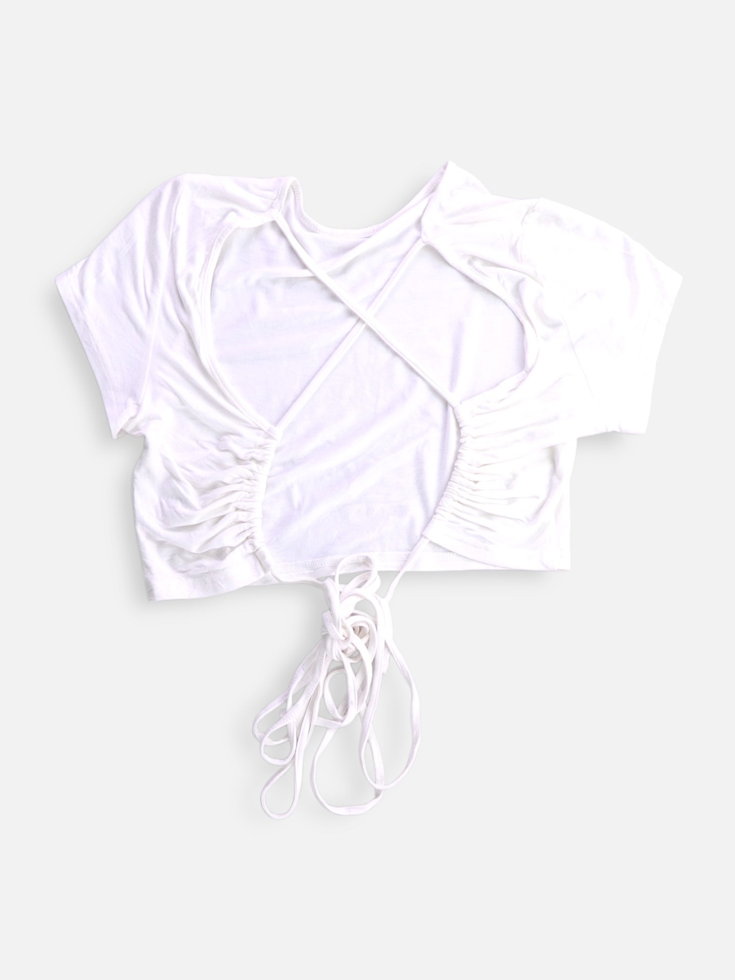 SHEIN Blusa Crop Top - Mujer - Large