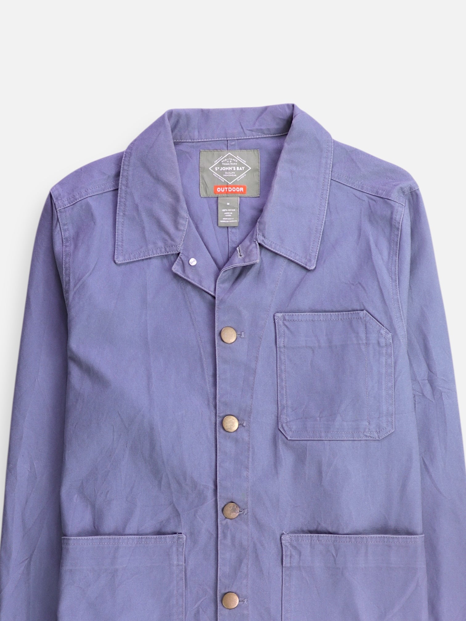 ST JOHNS BAY Chaqueta Sobrecamisa Denim - Hombre - Medium