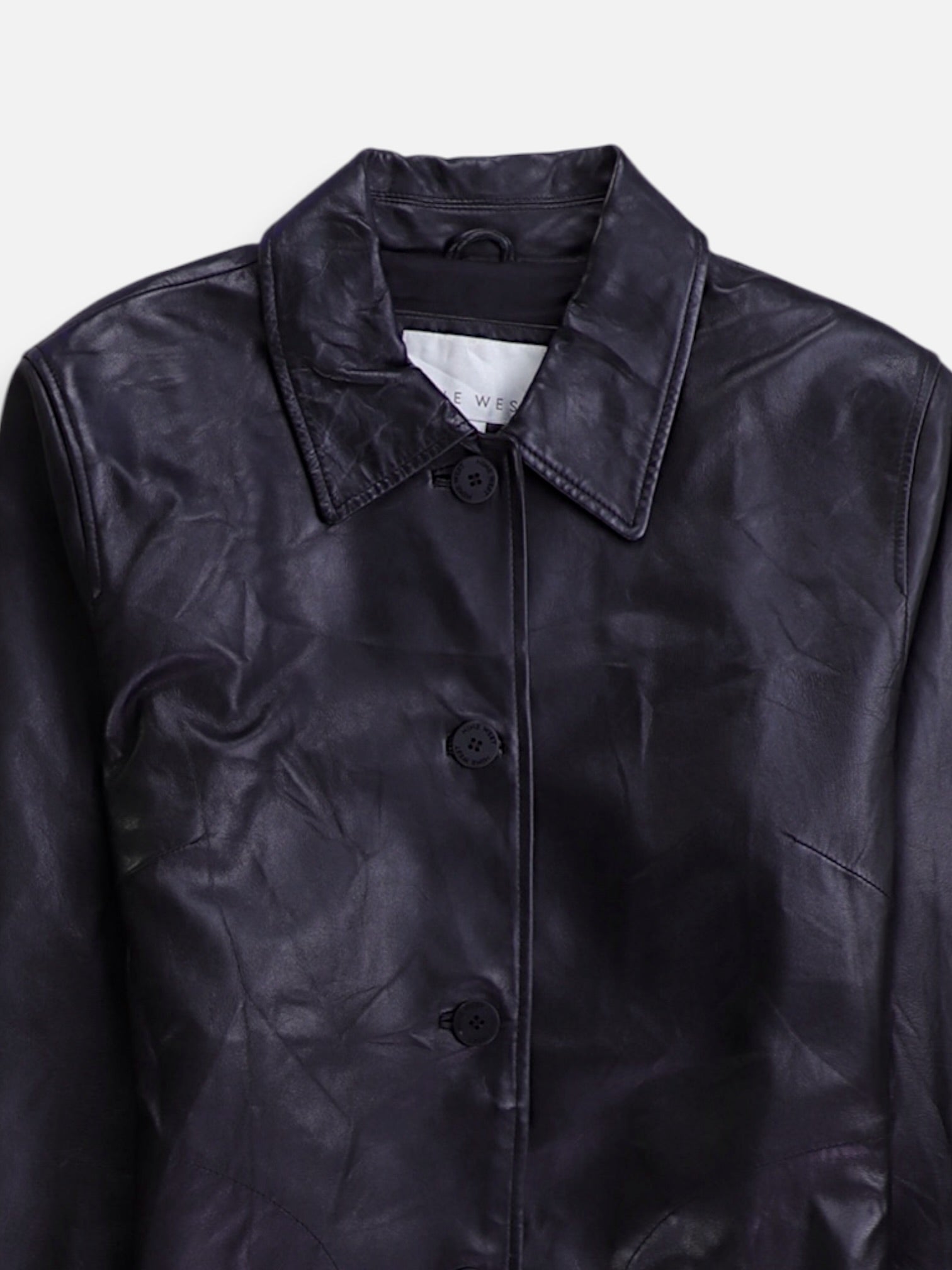 NINE WEST Chaqueta Casual Cuero - Mujer - XL
