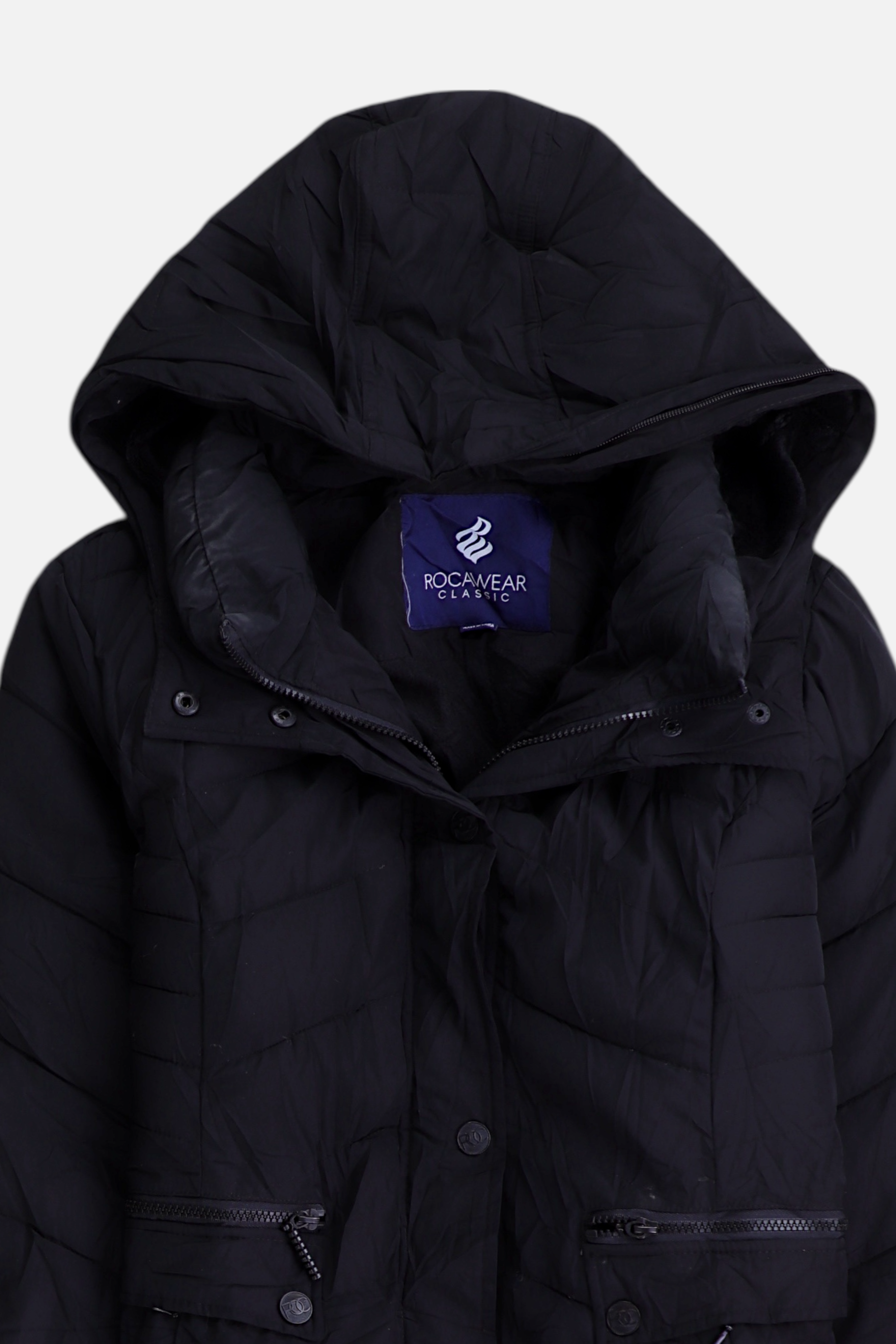 RocaWear Abrigo Impermeable Puffer - Mujer - XL