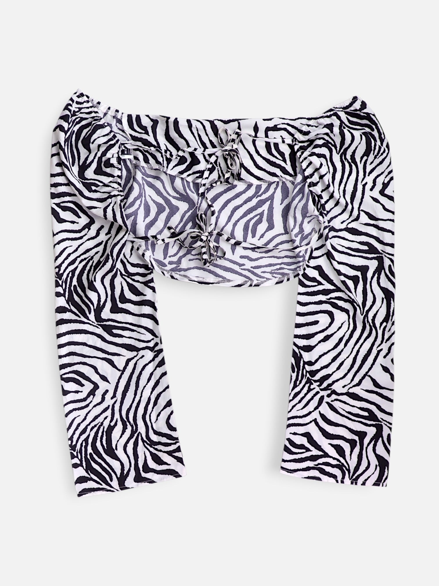 SHEIN Blusa Crop Top - Mujer - Large